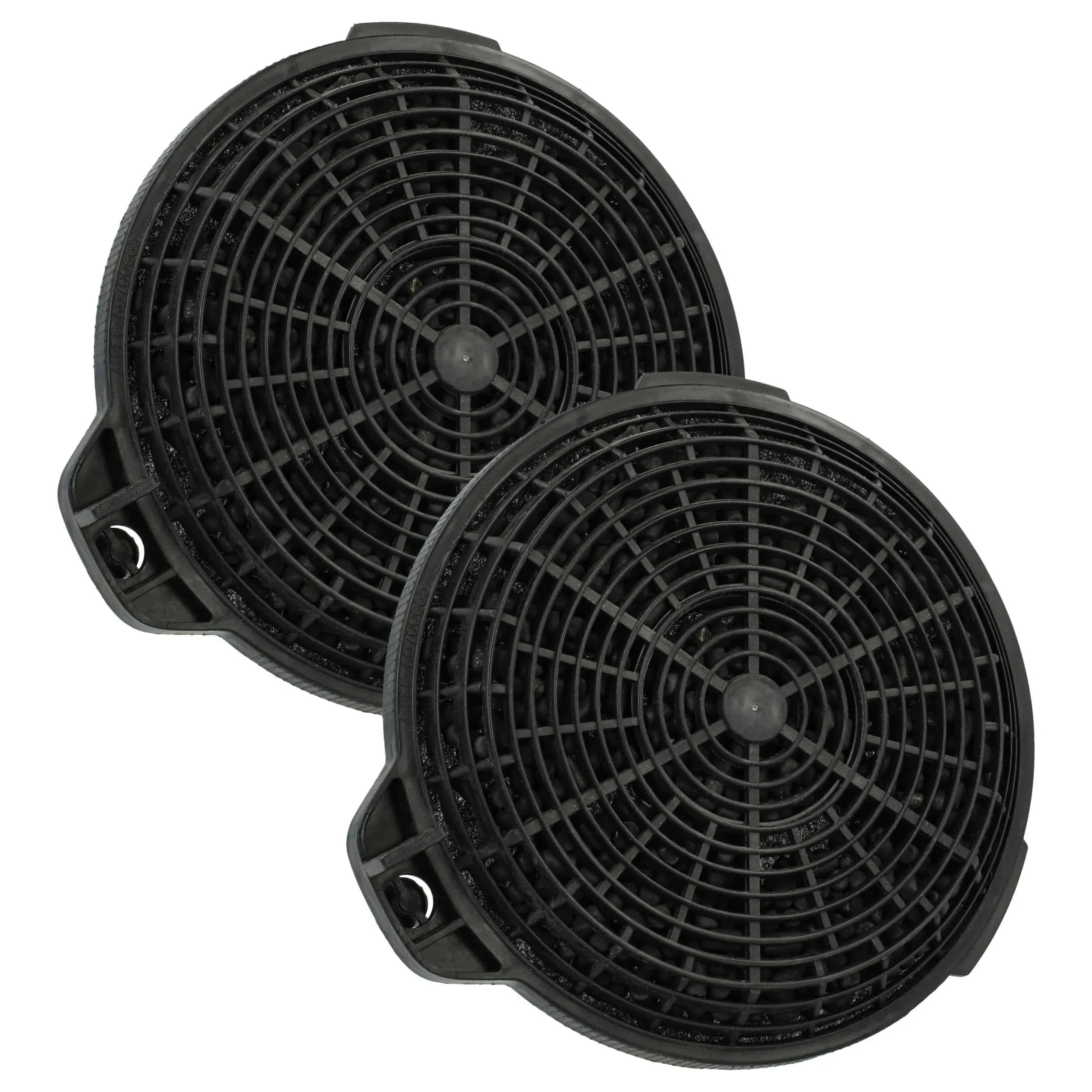 2x Filtres à charbon actif remplace Cooke & Lewis CARBFILT4, 02859394, CARBFILT4CT pour hotte Sia - Accessoires appareils ménagers