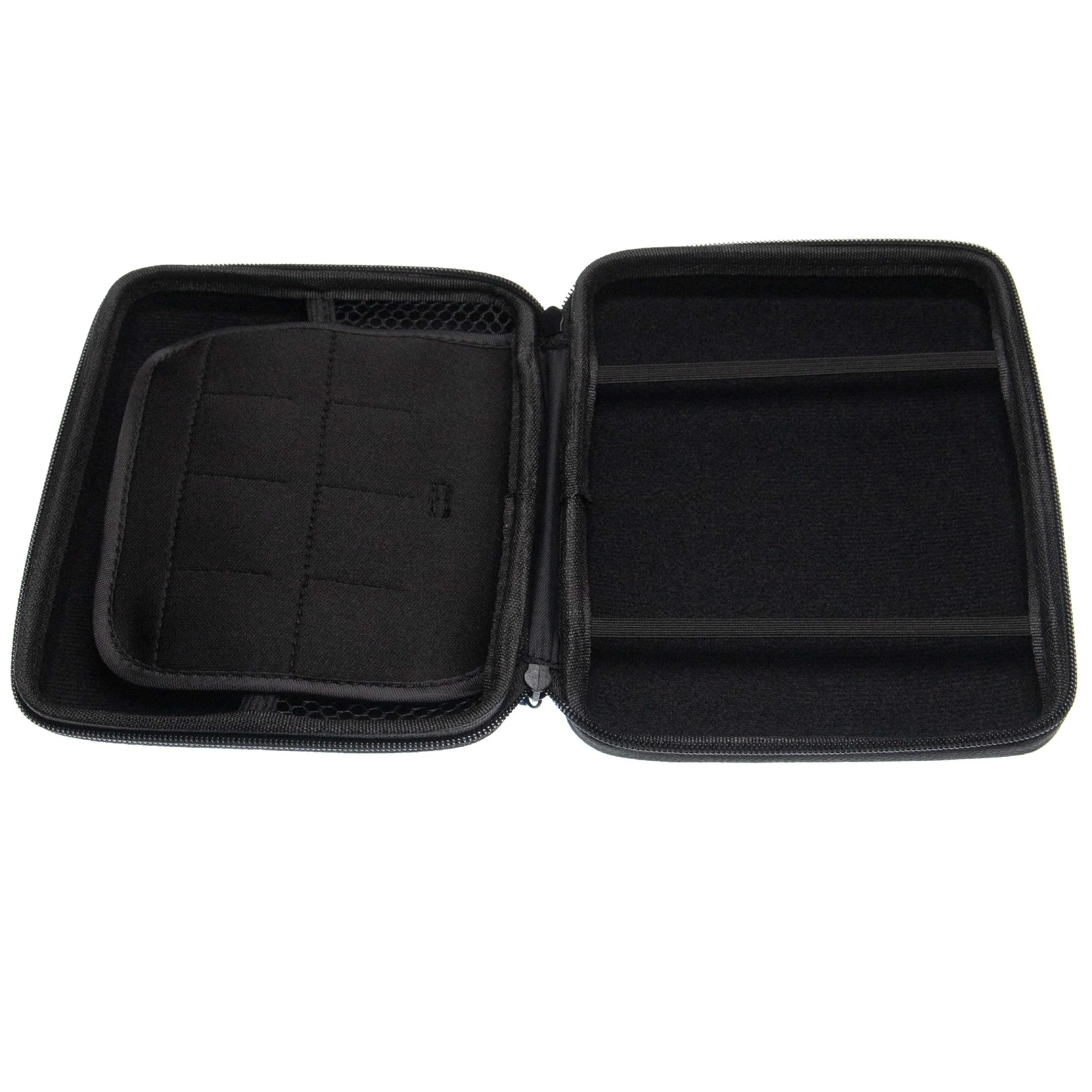 Sacoche pour console Nintendo 2DS - Avec sangle de transport et crochet, noir, bleu
