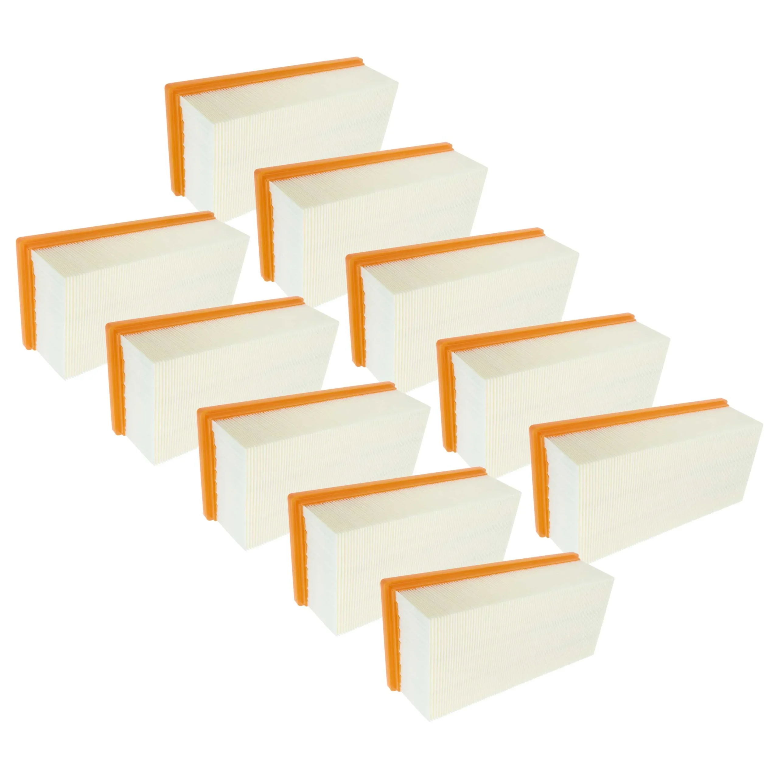 10x Filtre remplace Kärcher 6.904-284.0 pour aspirateur Kärcher