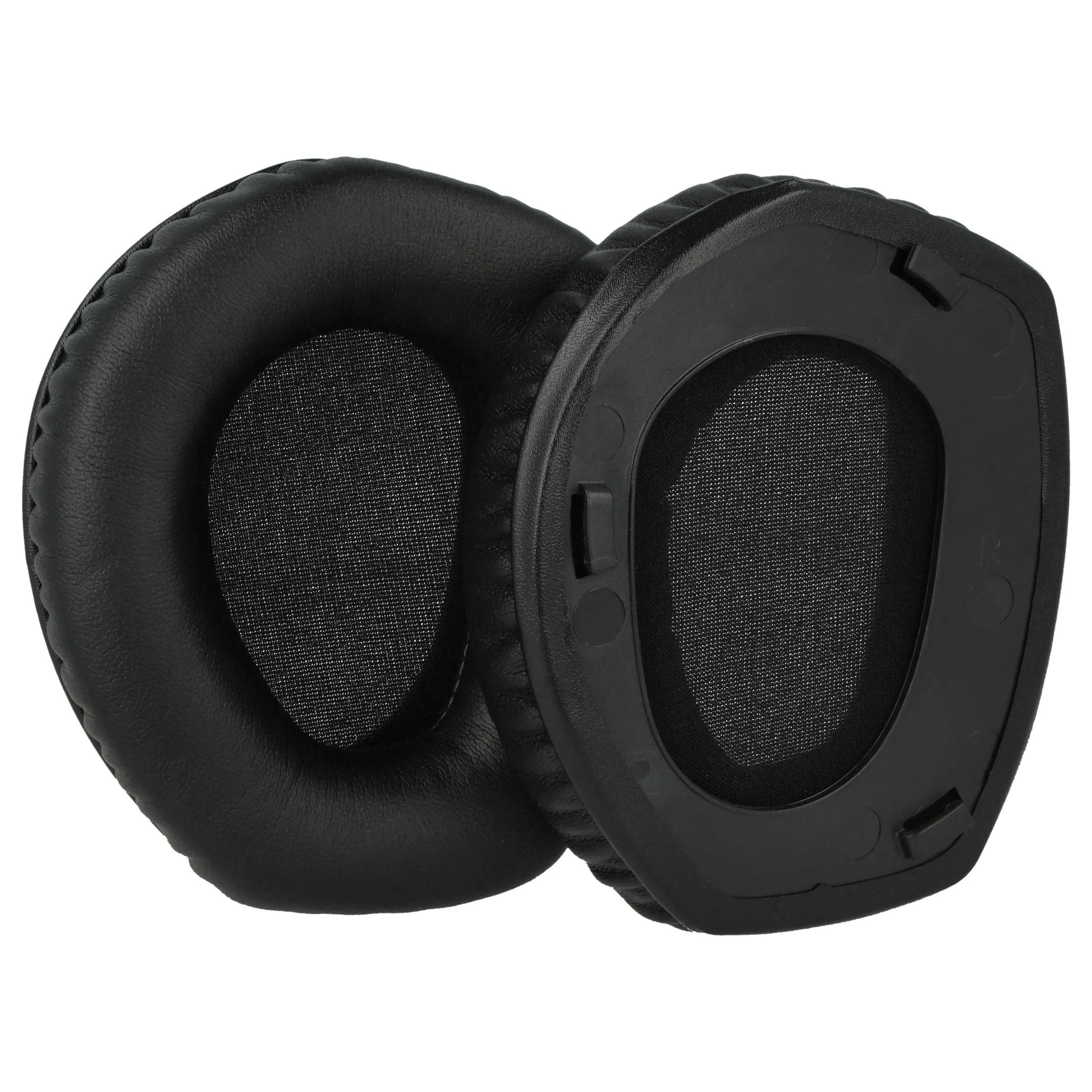 2x Coussinets d'oreille remplace Sennheiser 562591, 562592, 562593 pour casques écouteurs Sennheiser - noir