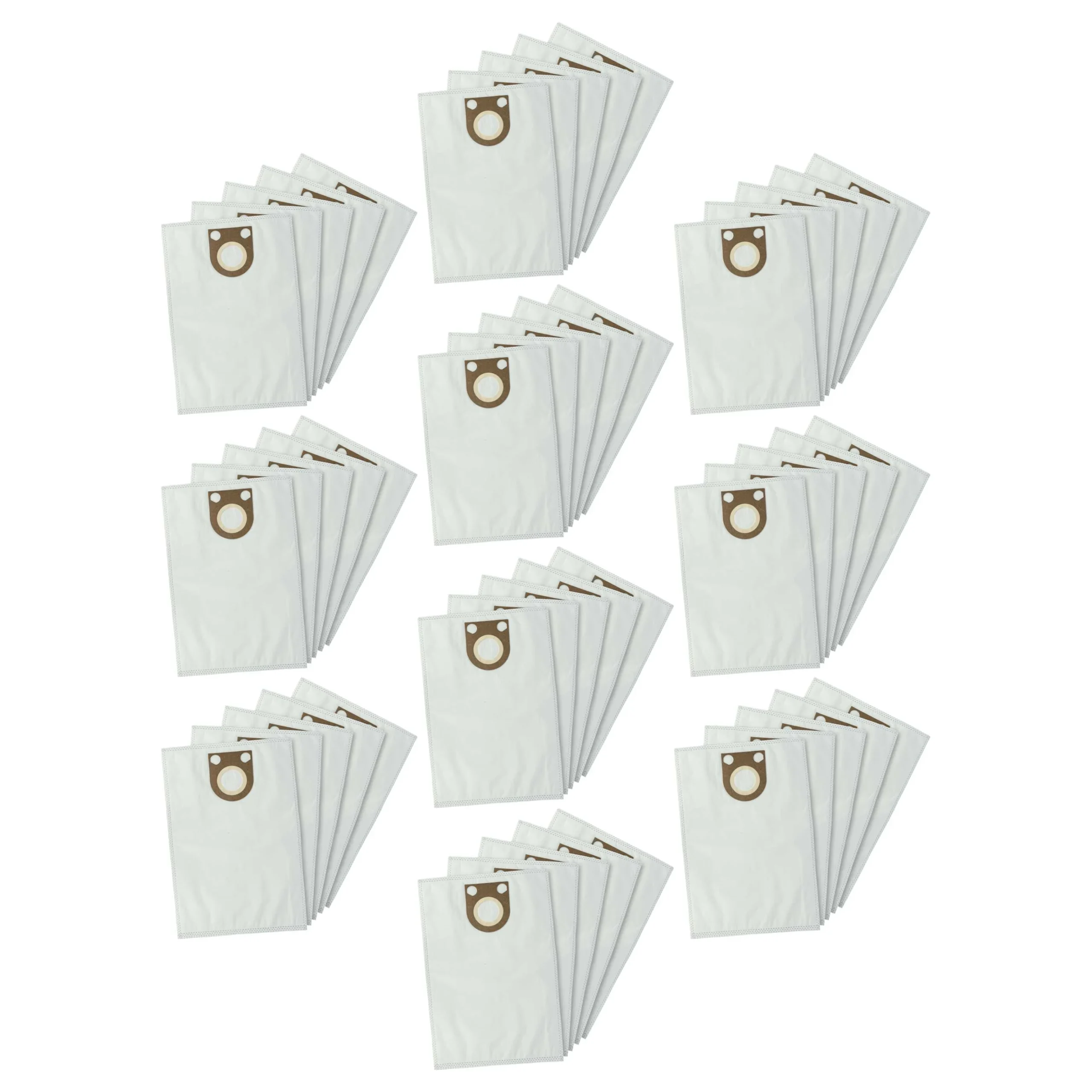 50x Sac remplace Bosch 2605411229 pour aspirateur Bosch - microfibre non tissée