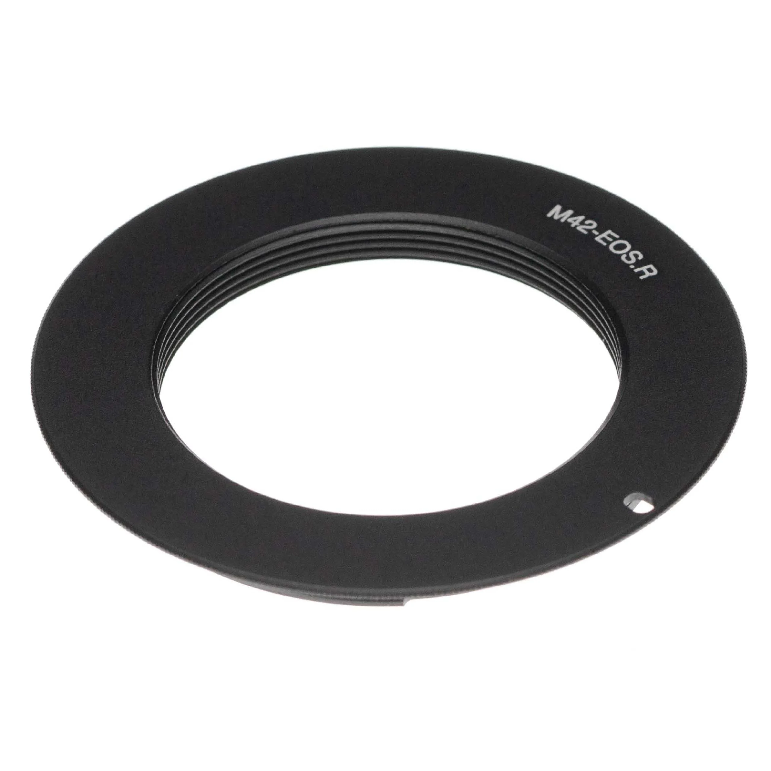 Bague adaptateur pour Canon EOS R, EOS RP - Baïonnette RF pour objectifs filetage M42, noir