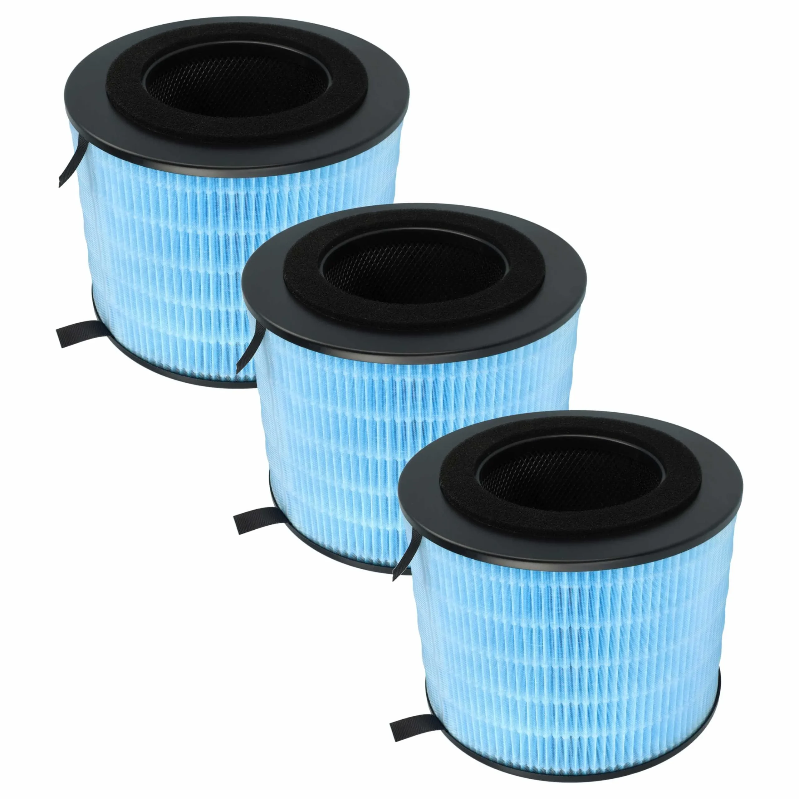 3x Filtre remplace Philips FYM220/30 pour purificateur Philips- charbon actif + mousse