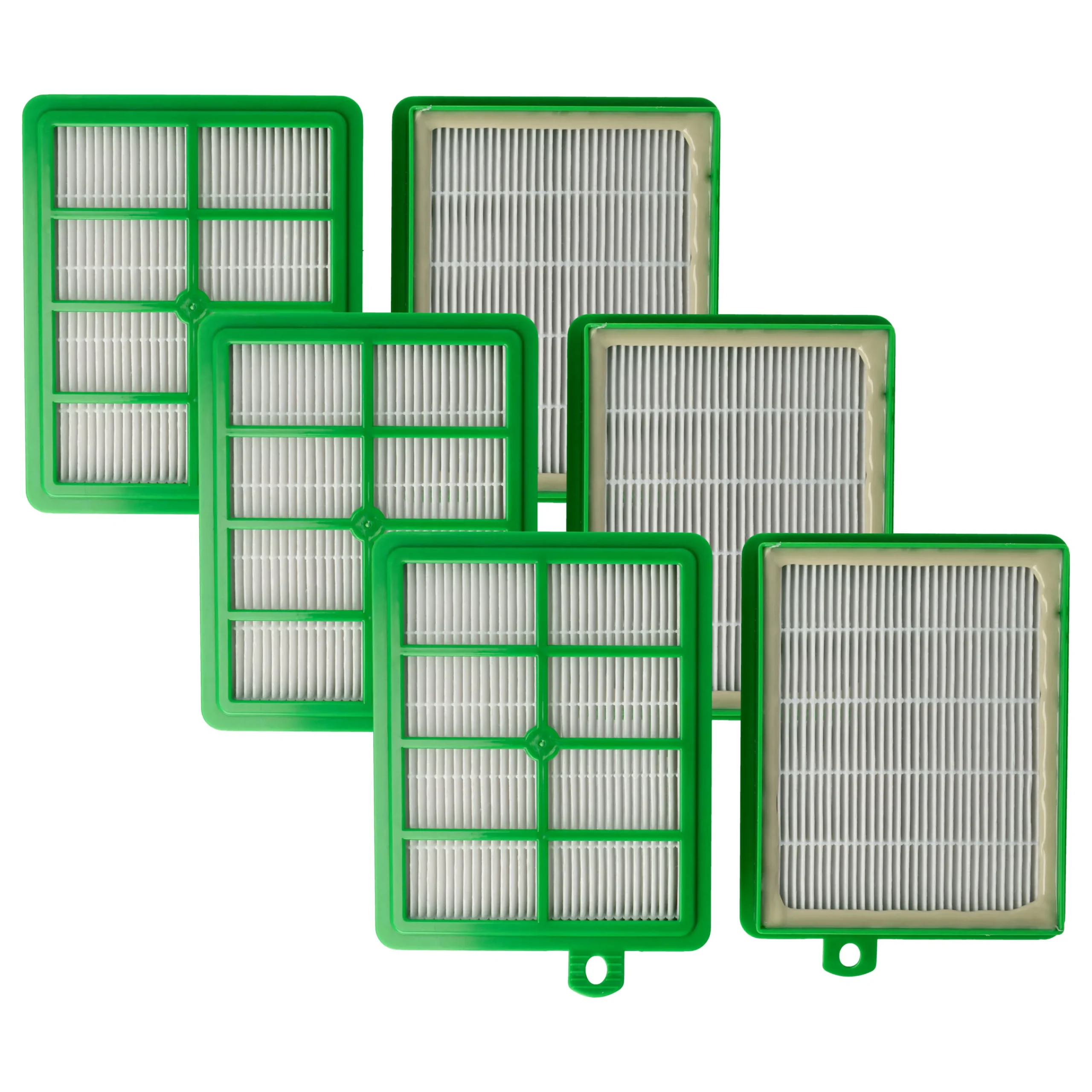 6x Filtres remplace AEG ASF1W, AFS1, E 12, AFS1W, AEFG12W pour aspirateur - filtre HEPA
