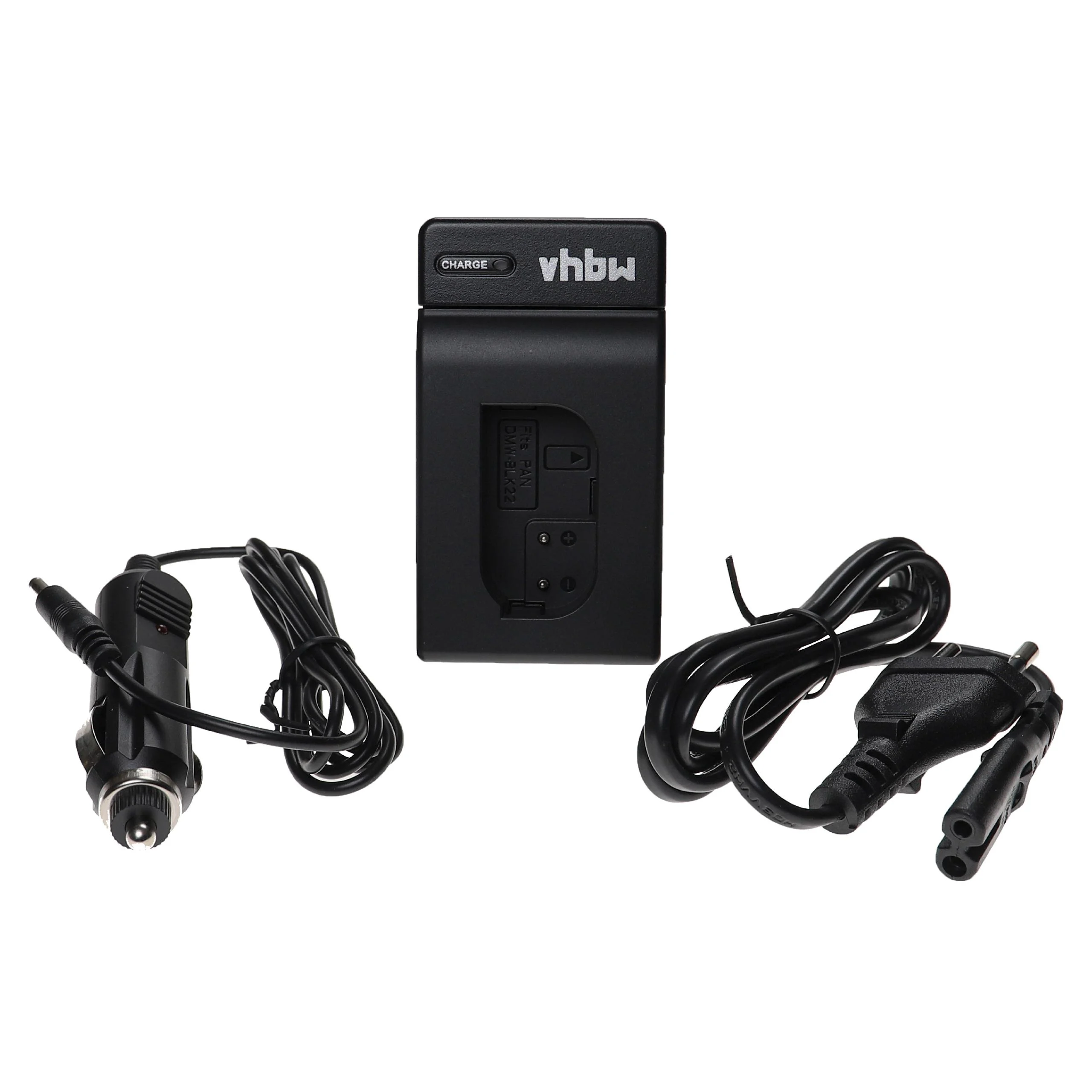 Chargeur pour appareil photo Panasonic Lumix DC-GH5, DC-S5, DC-S5K, DC-GH5 II - 0,6 A