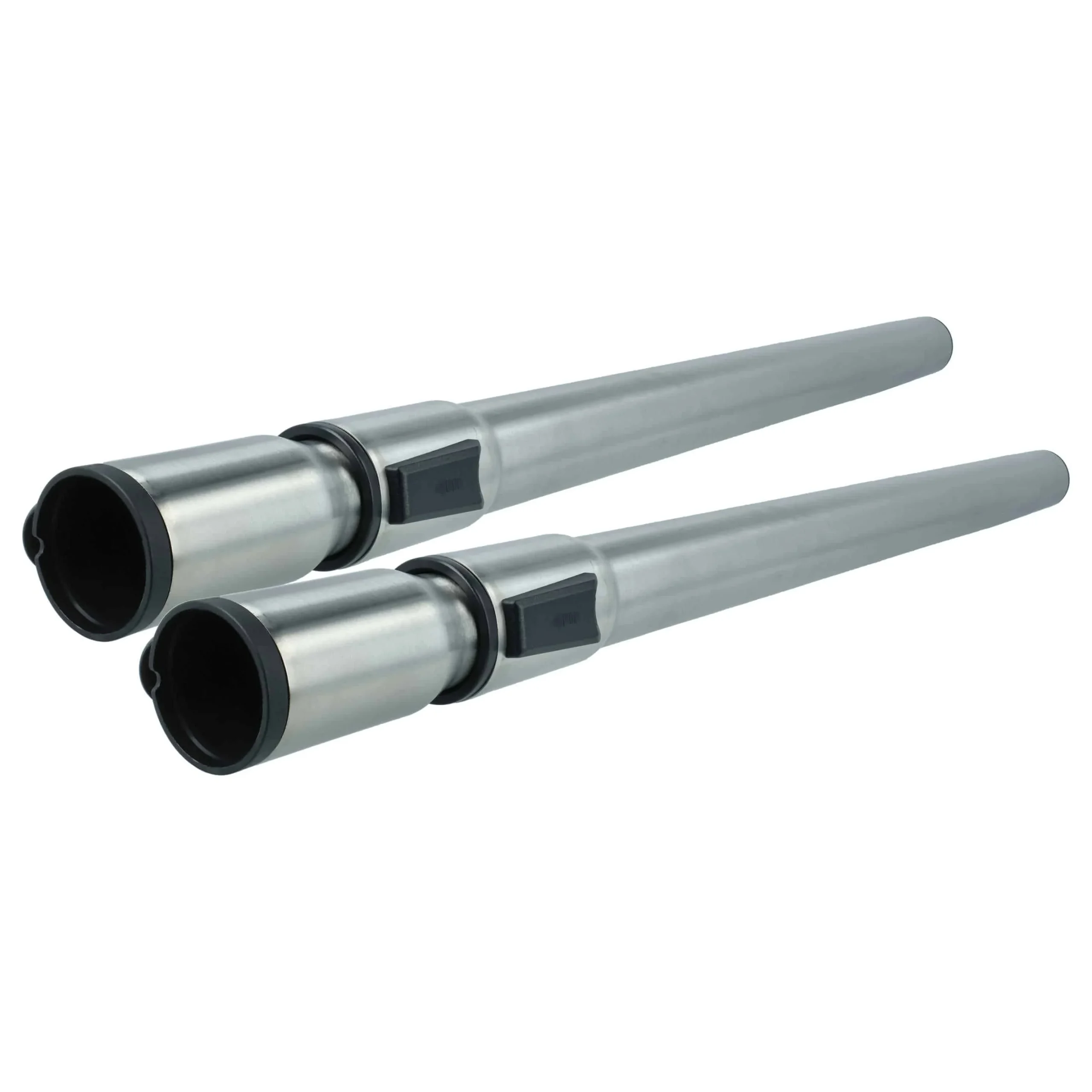 2x Tube télescopique d'aspirateur pour Miele s8360, S 360, S 380 - 60-100cm