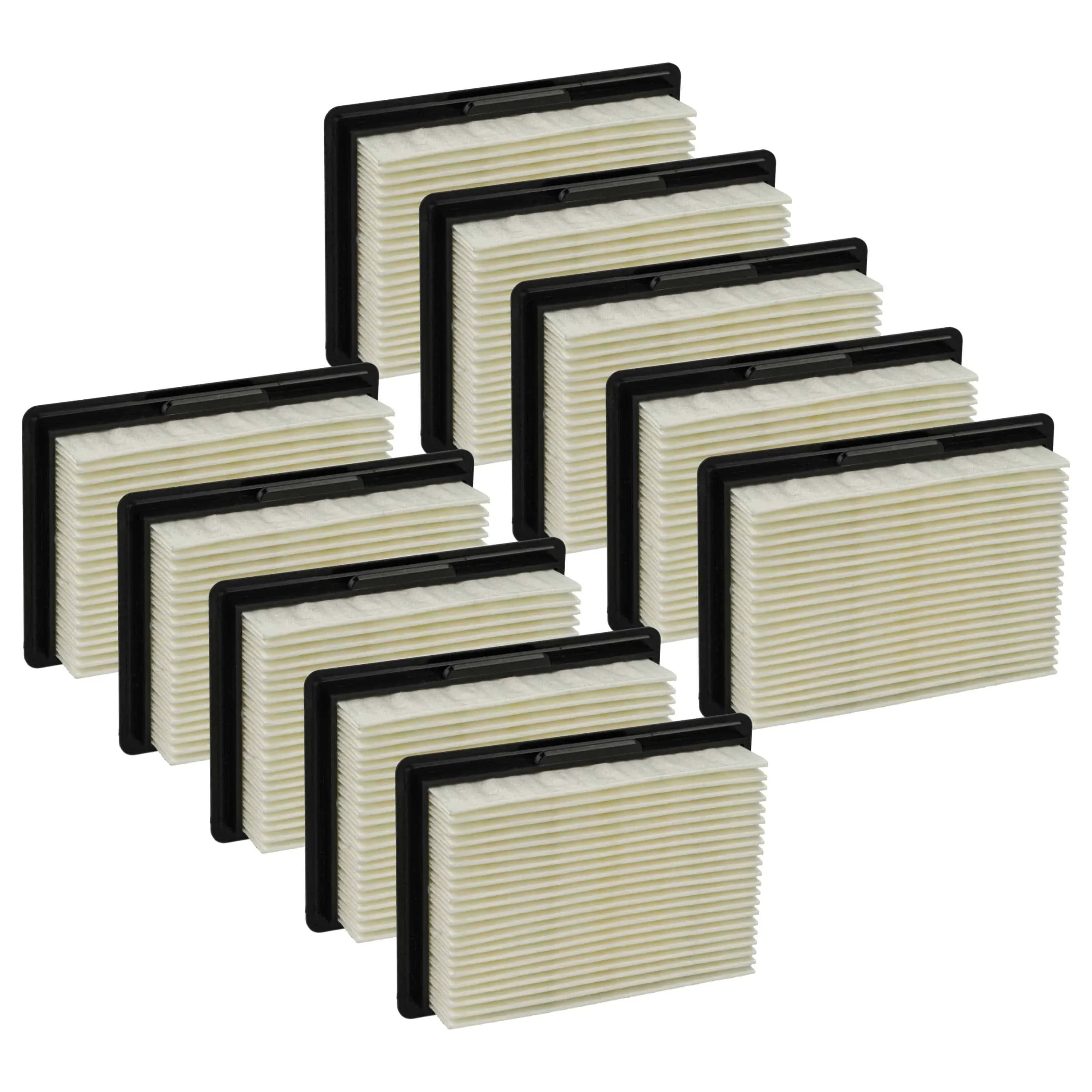 10x Filtre remplace Bosch 3165140790185, 4059952008400, 1.600.A00.2PS, 2607432046 pour aspirateur Bosch - G4