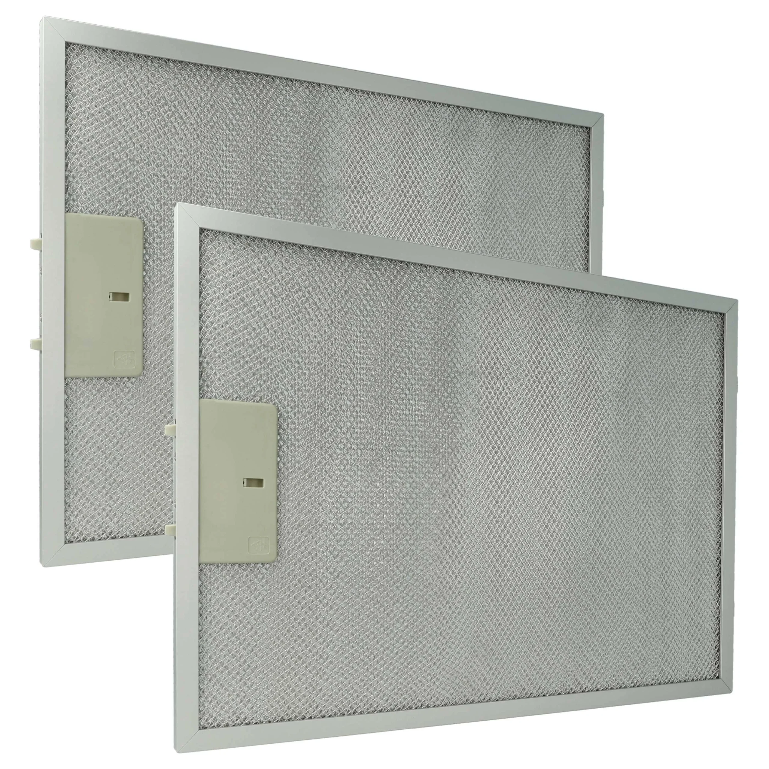 2x Filtres métal remplace Klarstein 10035418 pour hotte aspirante - Accessoires appareils ménagers