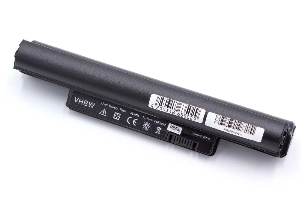 Batterie remplace Dell 312-0935, 312-0931, 312-0867 pour ordinateur portable Dell- 4400mAh 11,1V Li-ion, noir