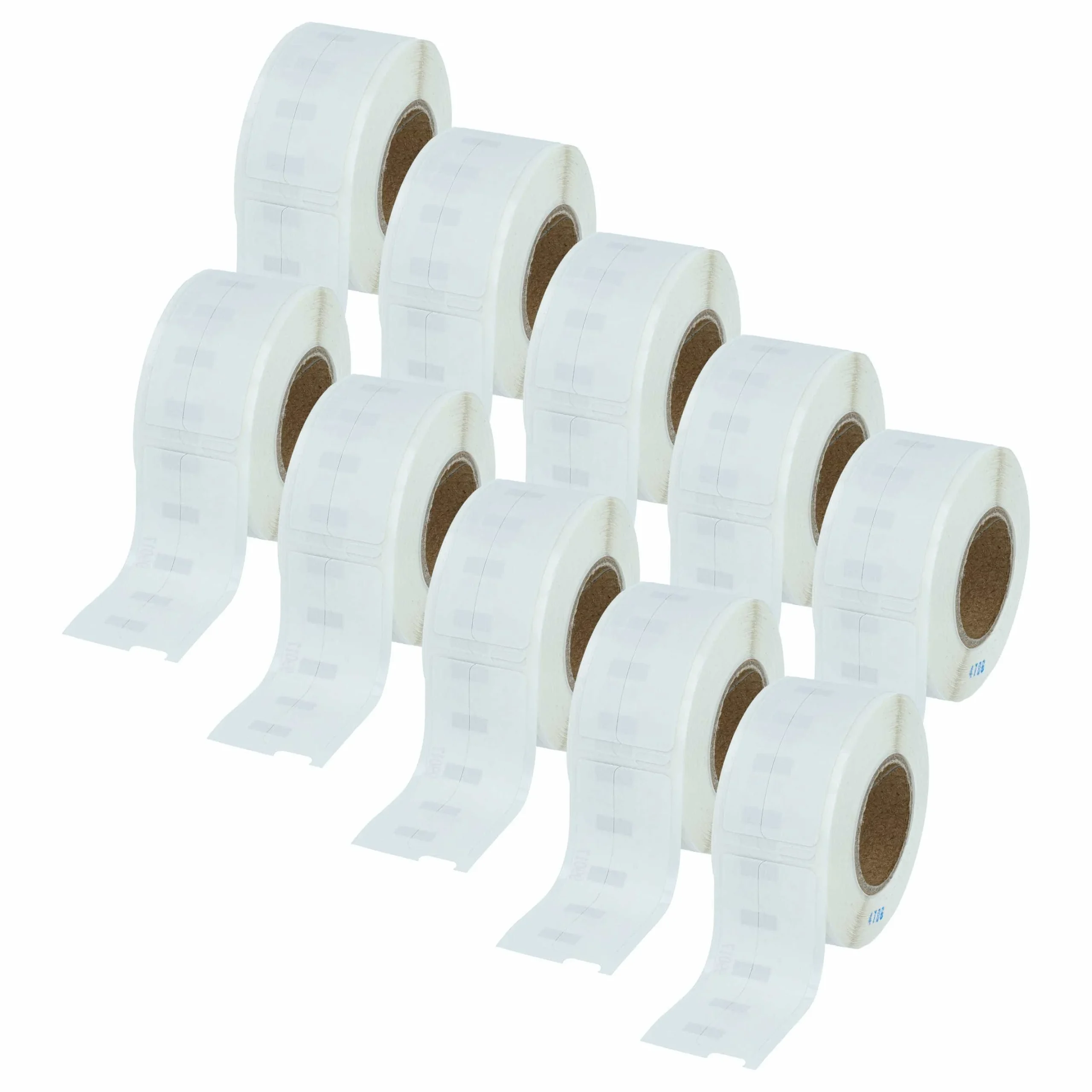 10x Étiquette remplacent Dymo 99017 pour imprimante étiqueteuse - 12mm x 50mm