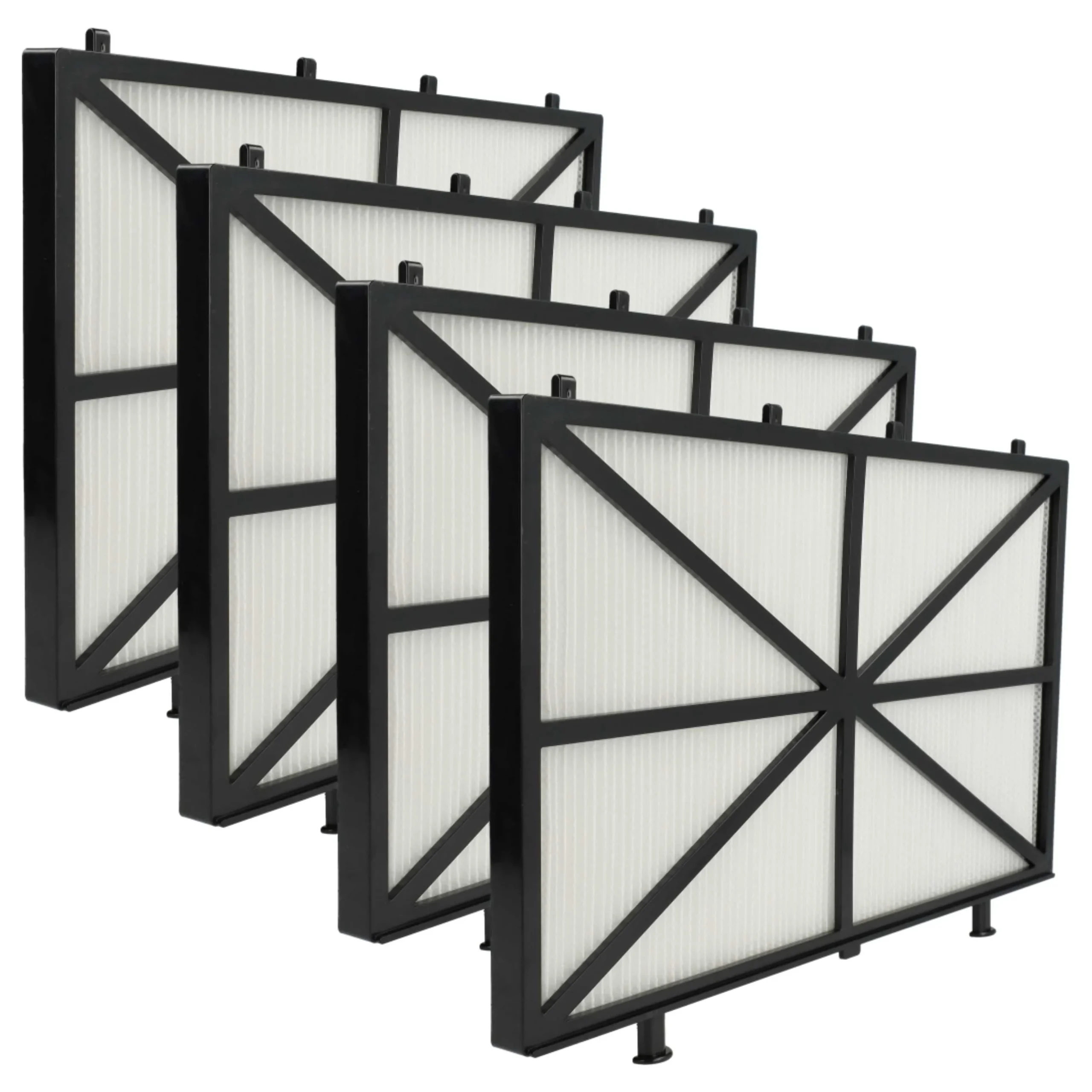 4x Filtre remplace Dolphin 9991432 R4 pour aspirateur de piscine -Microfiltre 26,5 x 18 x 5,6 cm, H11