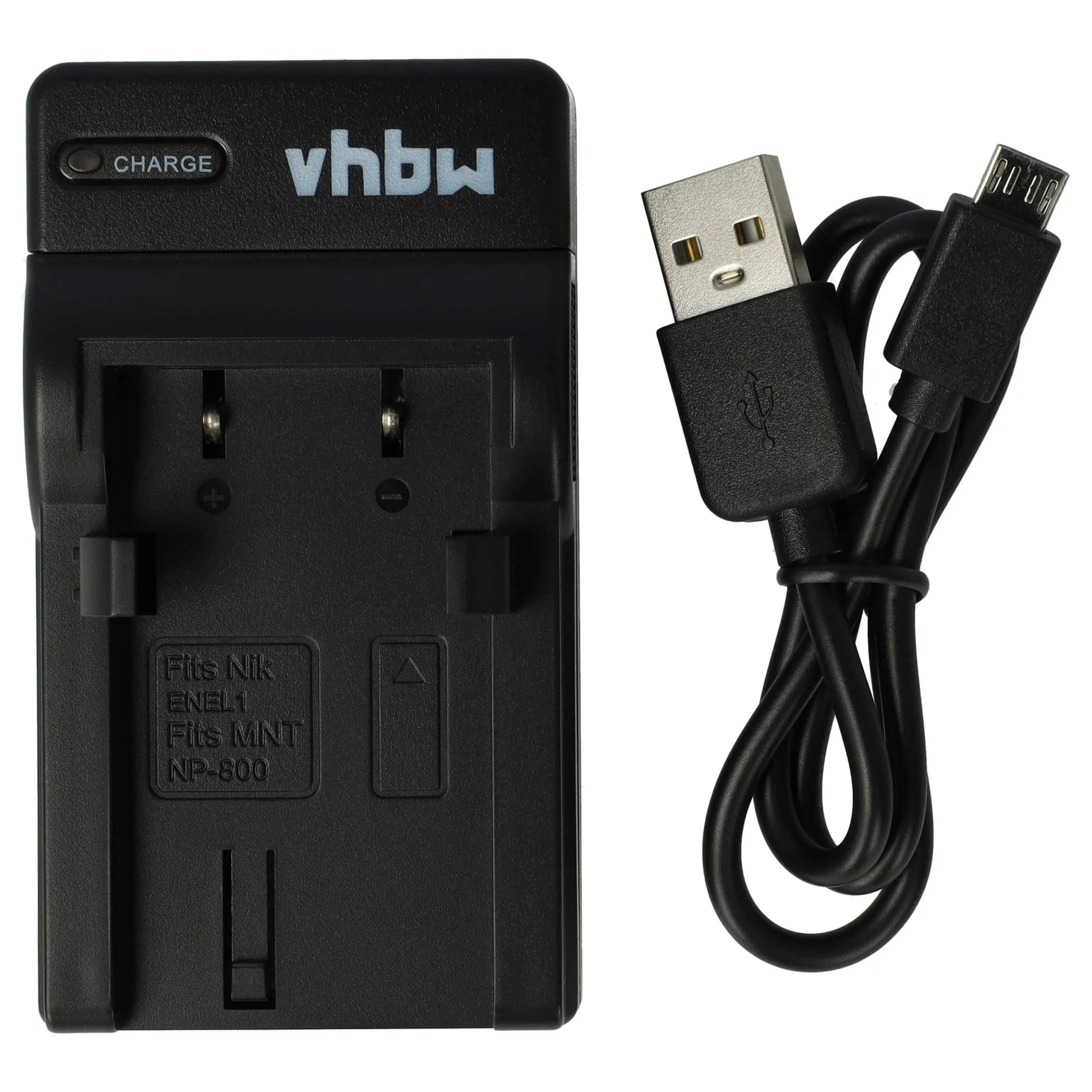 Chargeur USB-C + câble USB-C pour appareil photo Nikon, Minolta Coolpix - 0,5 A