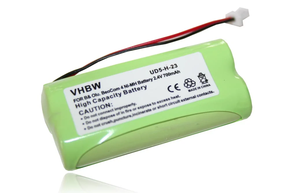 Batterie remplace CTP950 pour téléphone Bang & Olufsen - 700mAh 2,4V NiMH