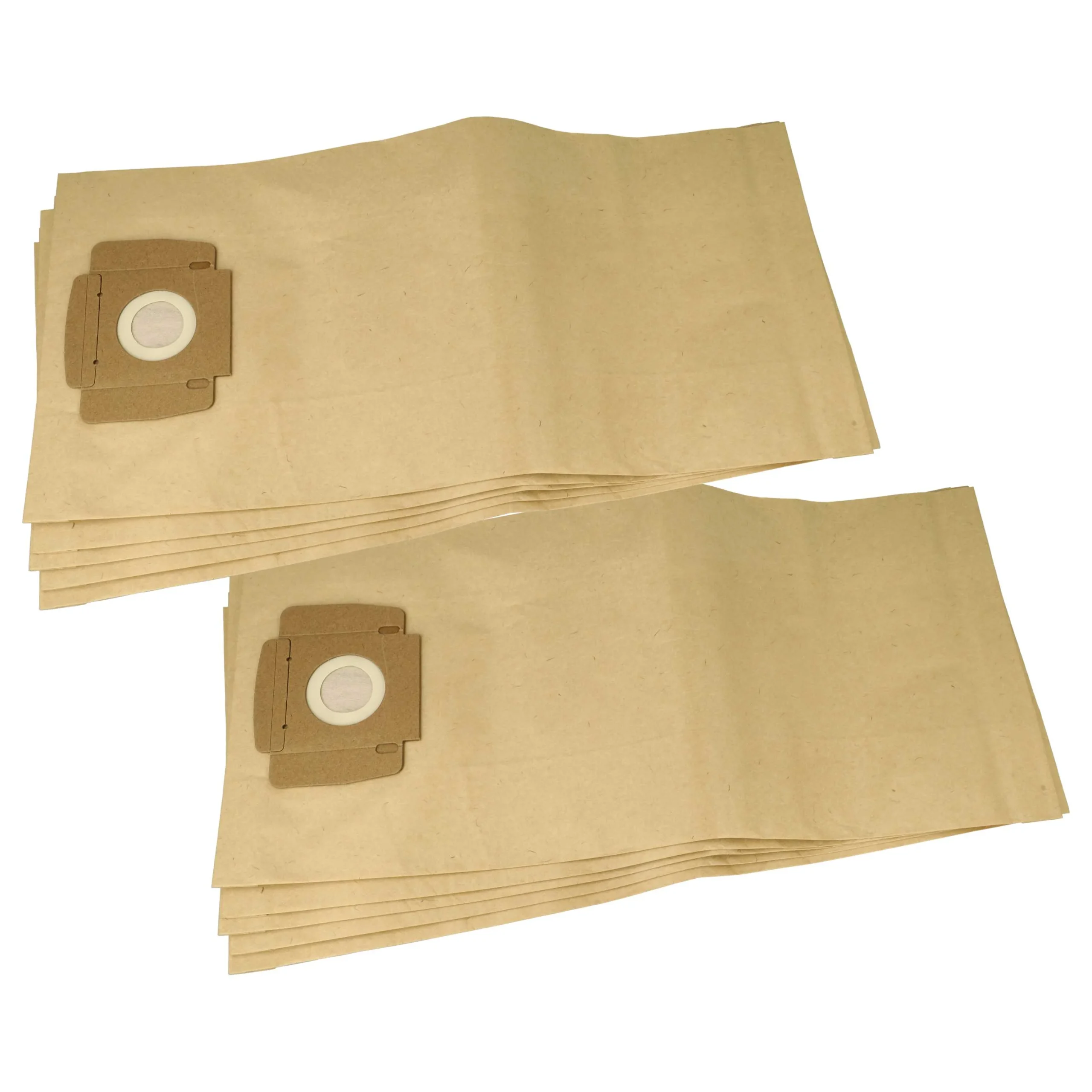 10x Sac remplace Taski 7524289 pour aspirateur Taski - papier filtre