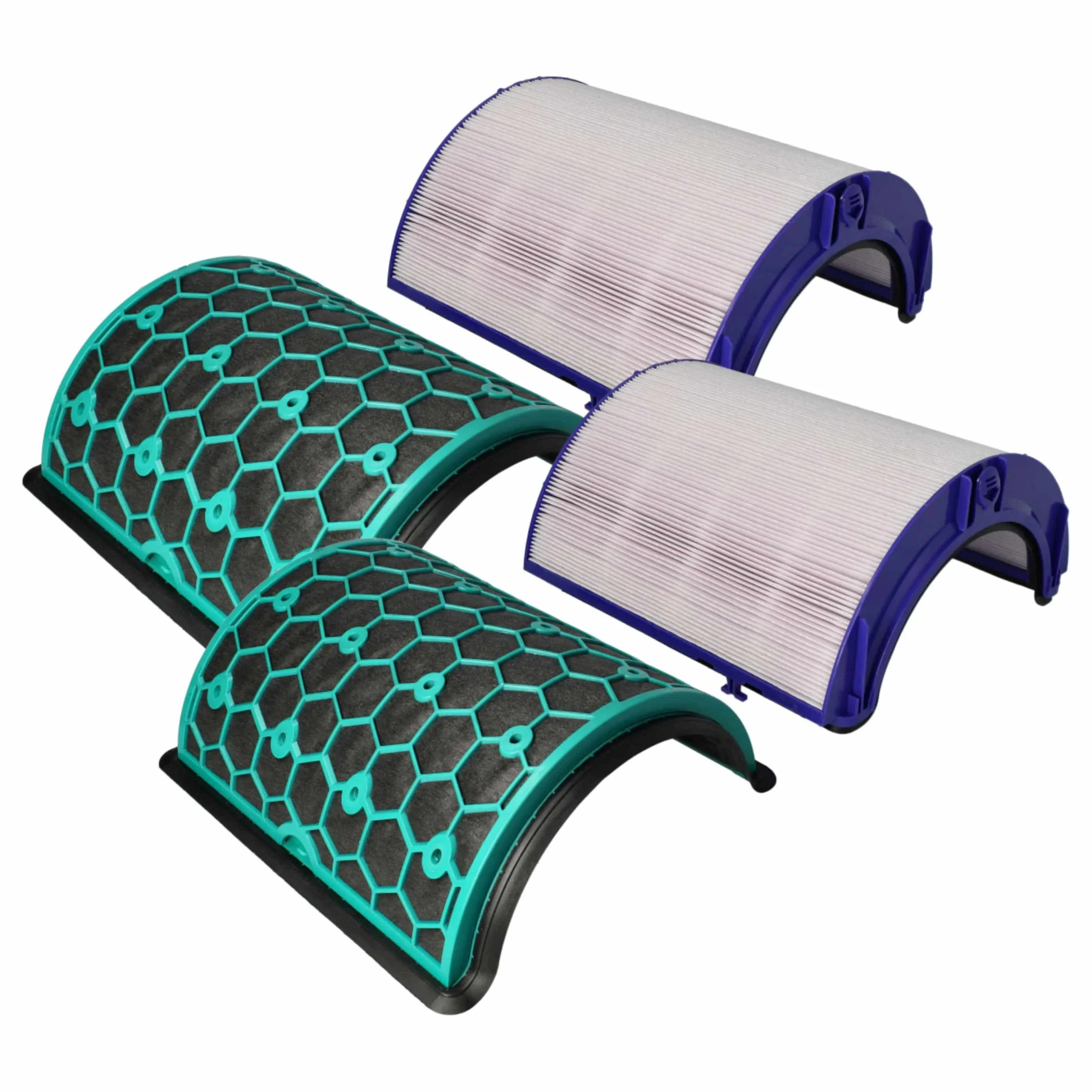 Set 2 filtres remplace Dyson 968707-04, 968707-05 pour humidificateur - filtre HEPA, filtre à charbon actif
