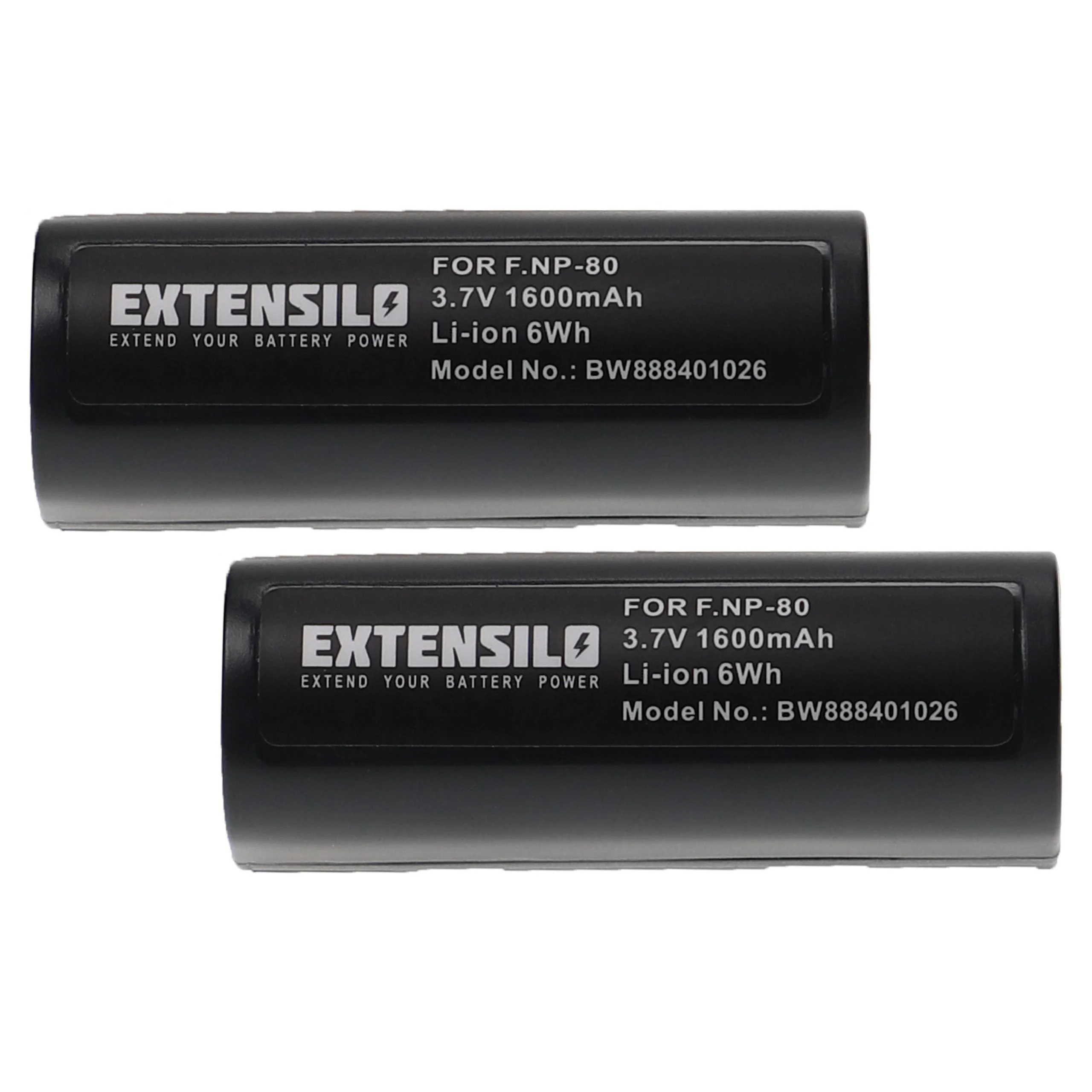 2x Batteries remplace Epson EPALB1, B32B818233, B32B818232 pour appareil photo Toshiba- 1600mAh 3,7V Li-ion