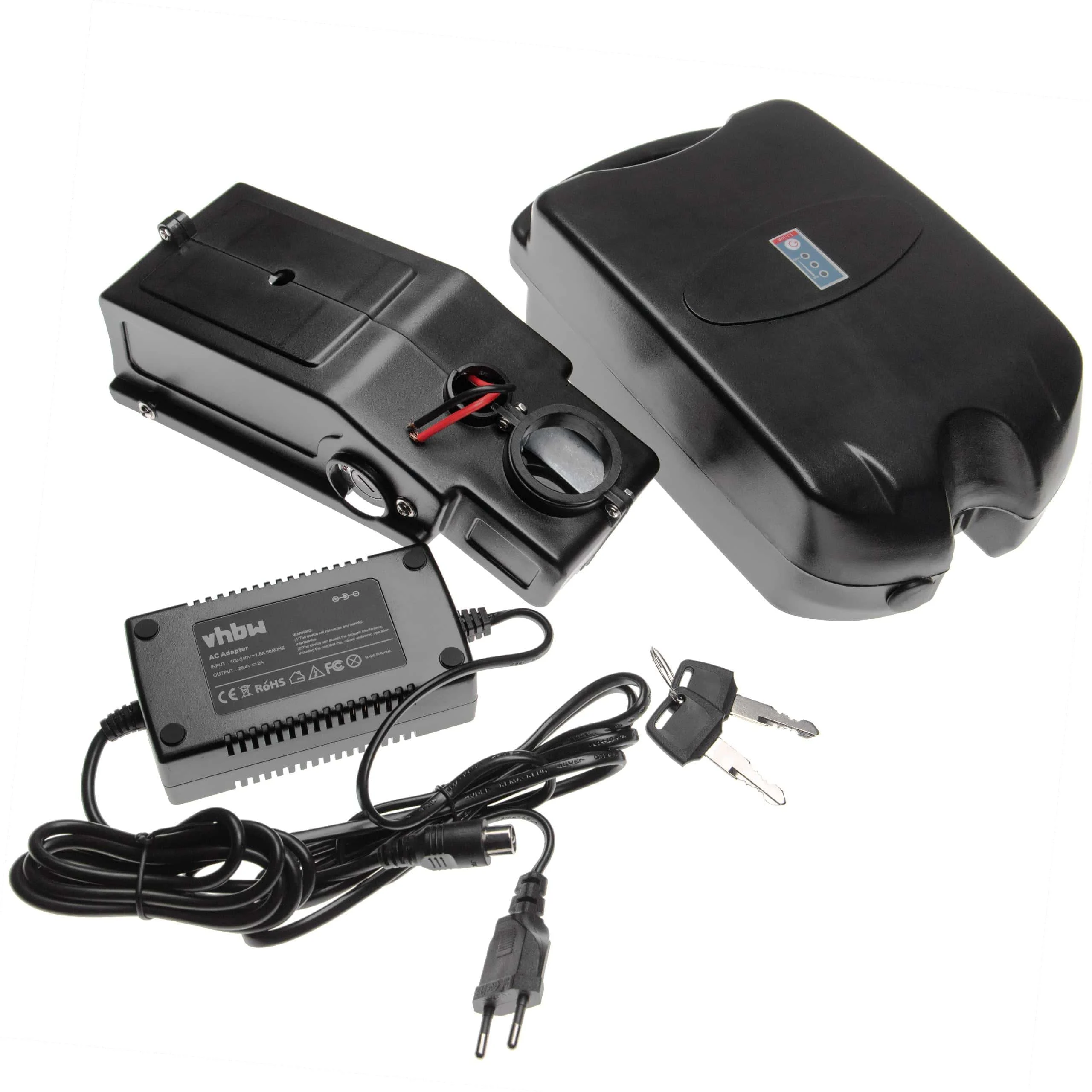 vhbw Batterie + socle et chargeur pour E-Bike - 13,2 Ah