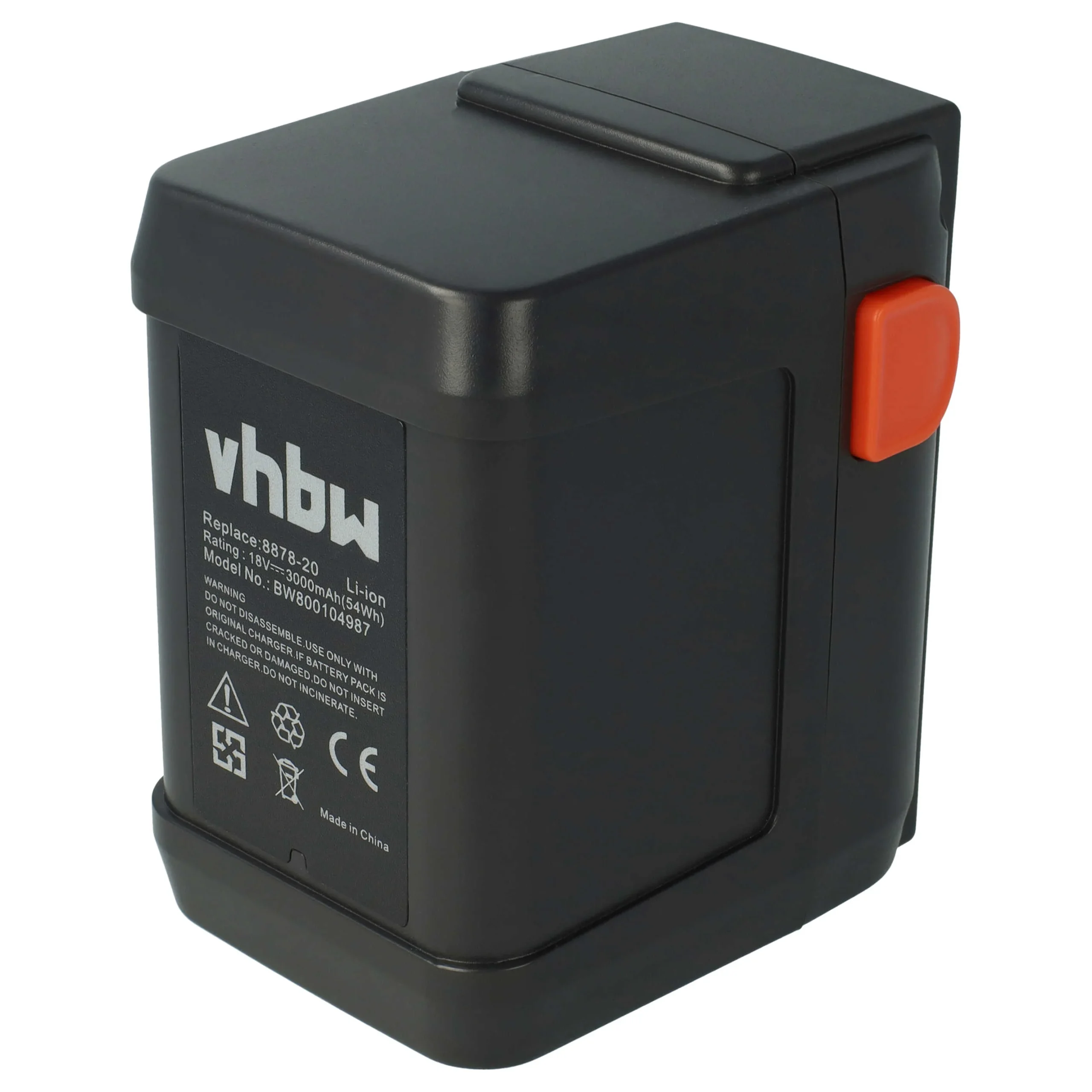 Batterie remplace Gardena 8835, 4078500887809, 8835-00.701.00 pour outil de jardinage - 3000mAh 18V Li-ion
