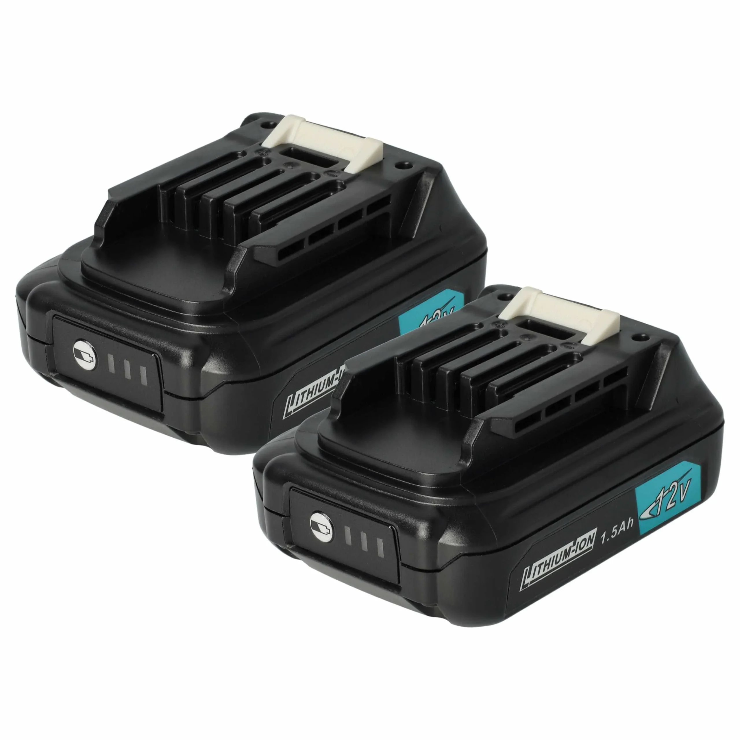 Batterie (2 pcs.) remplace Makita 197396-9, 197390-1, 197394-3 outil électrique Makita - 1500mAh 12V Li-ion