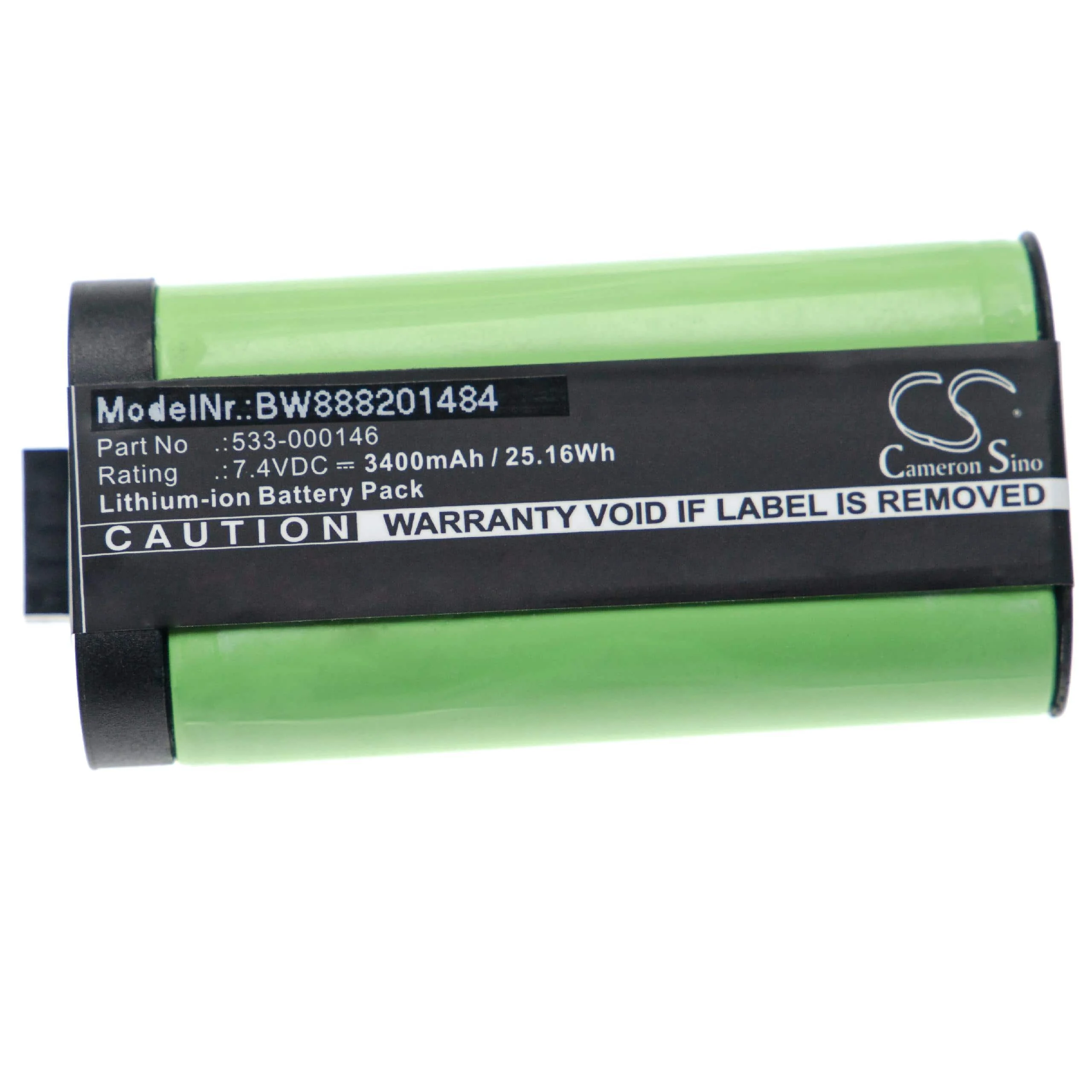 Batterie remplace Logitech 533-000146 enceinte Logitech - 3400mAh 7,4V Li-ion
