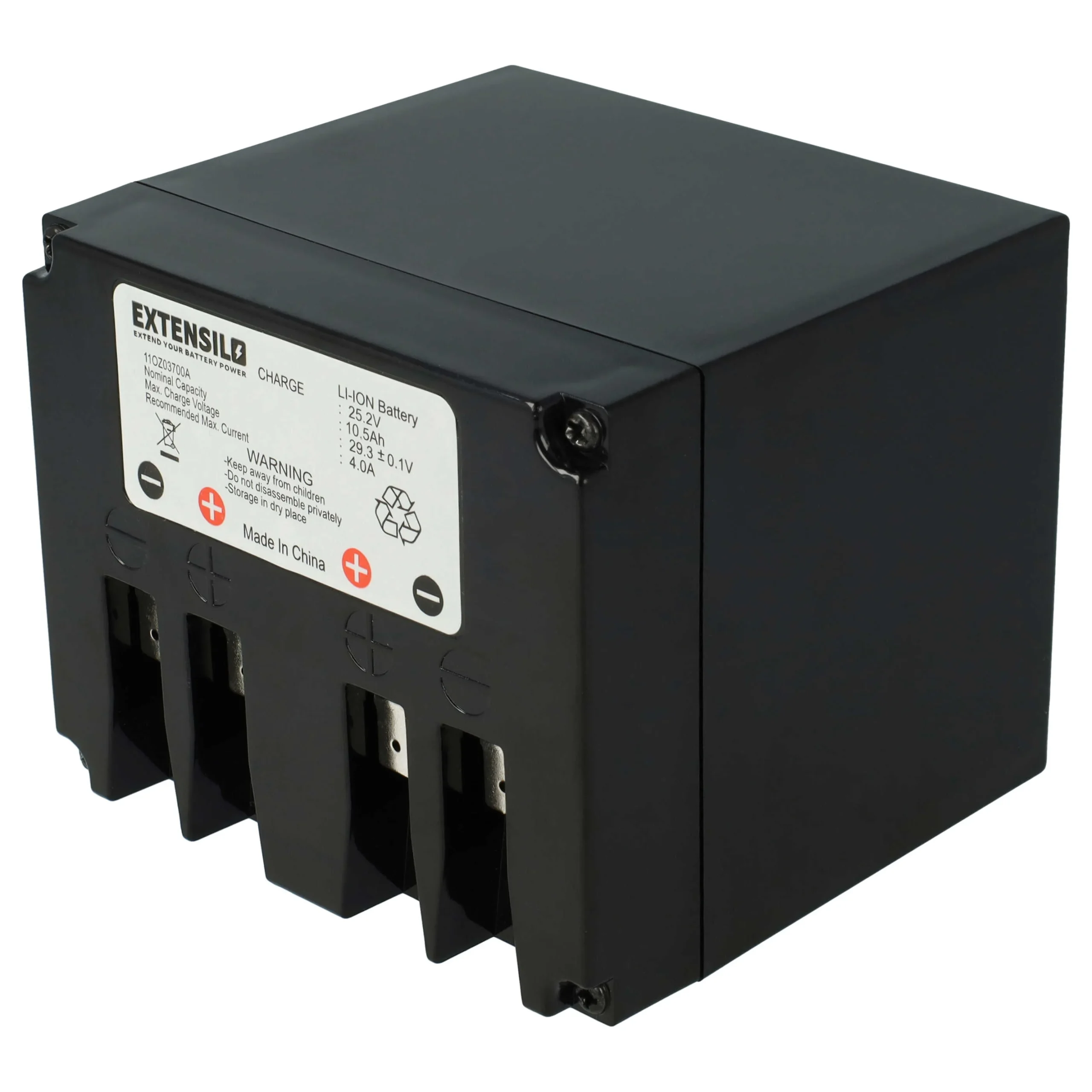 Batterie remplace Zucchetti type B, 110Z03700A pour outil de jardinage - 10500mAh 25,2V Li-ion