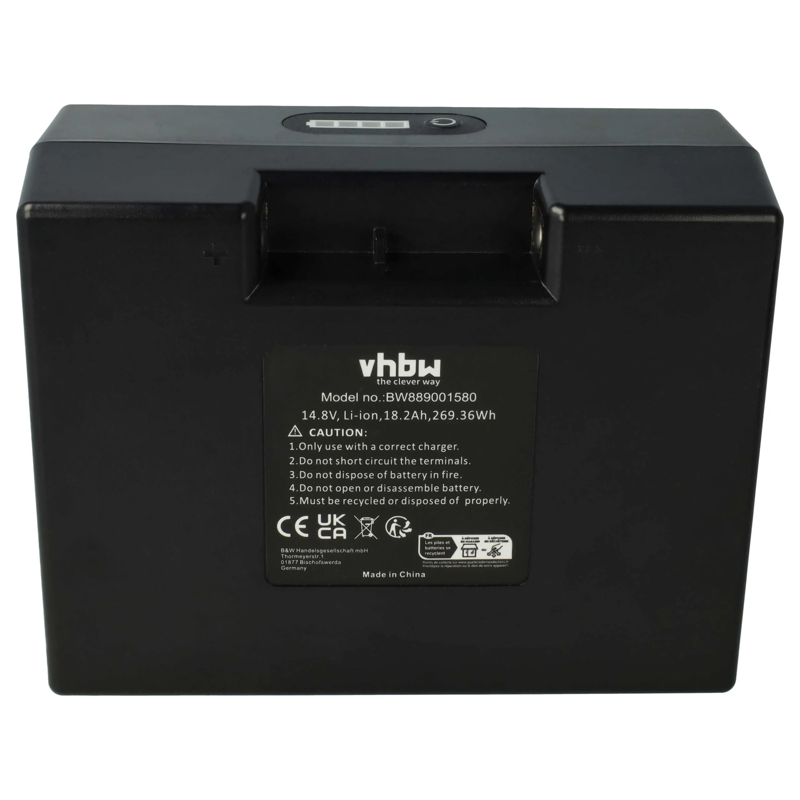 Batterie remplace 12V18Ah LiFePO4 Golf Battery Pack chariot de golf - 18200mAh 14,8V Li-ion