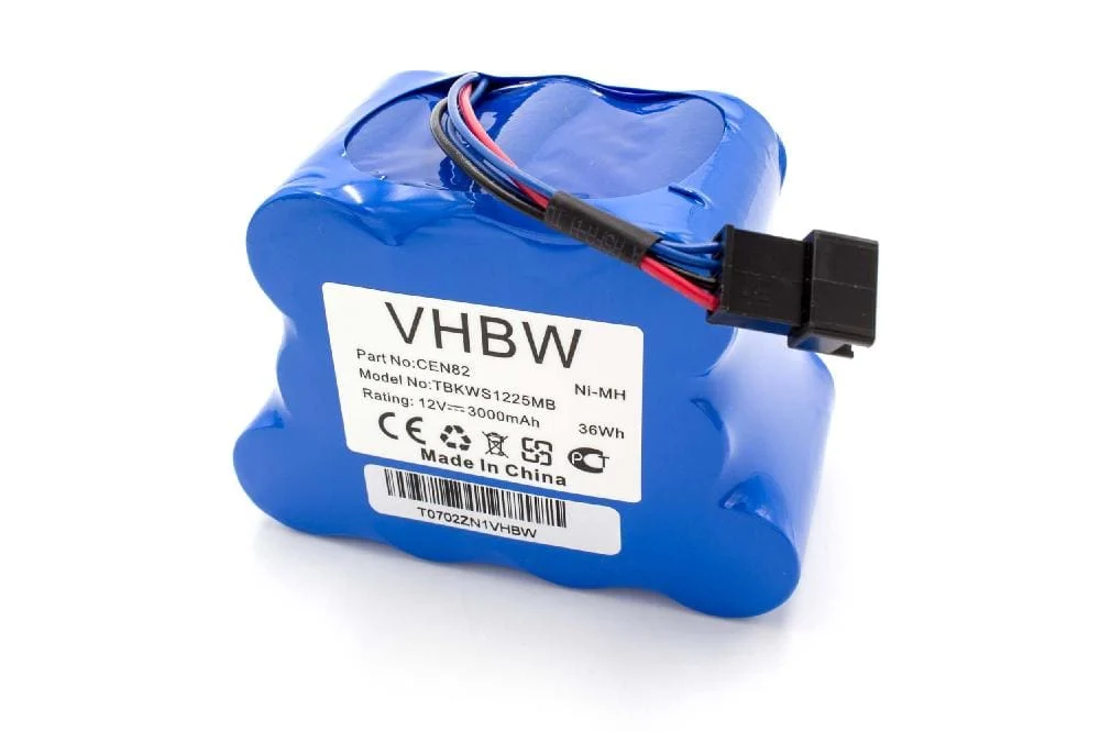 Batterie remplace Ecovacs CEN82 pour robot aspirateur Ecovacs - 3000mAh 12V NiMH