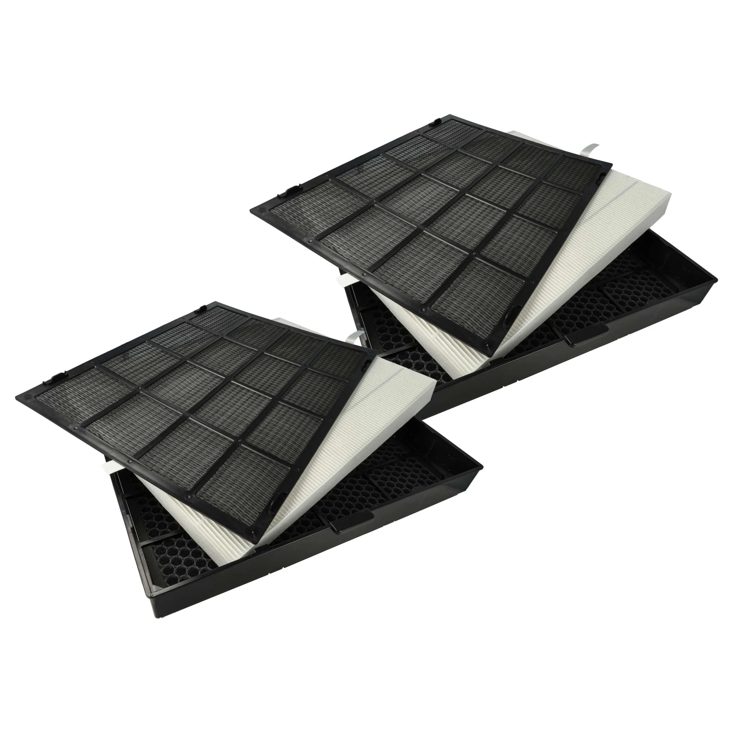 2x Filtre remplace Ideal 8710002 pour purificateur Ideal- préfiltre + HEPA + charbon actif