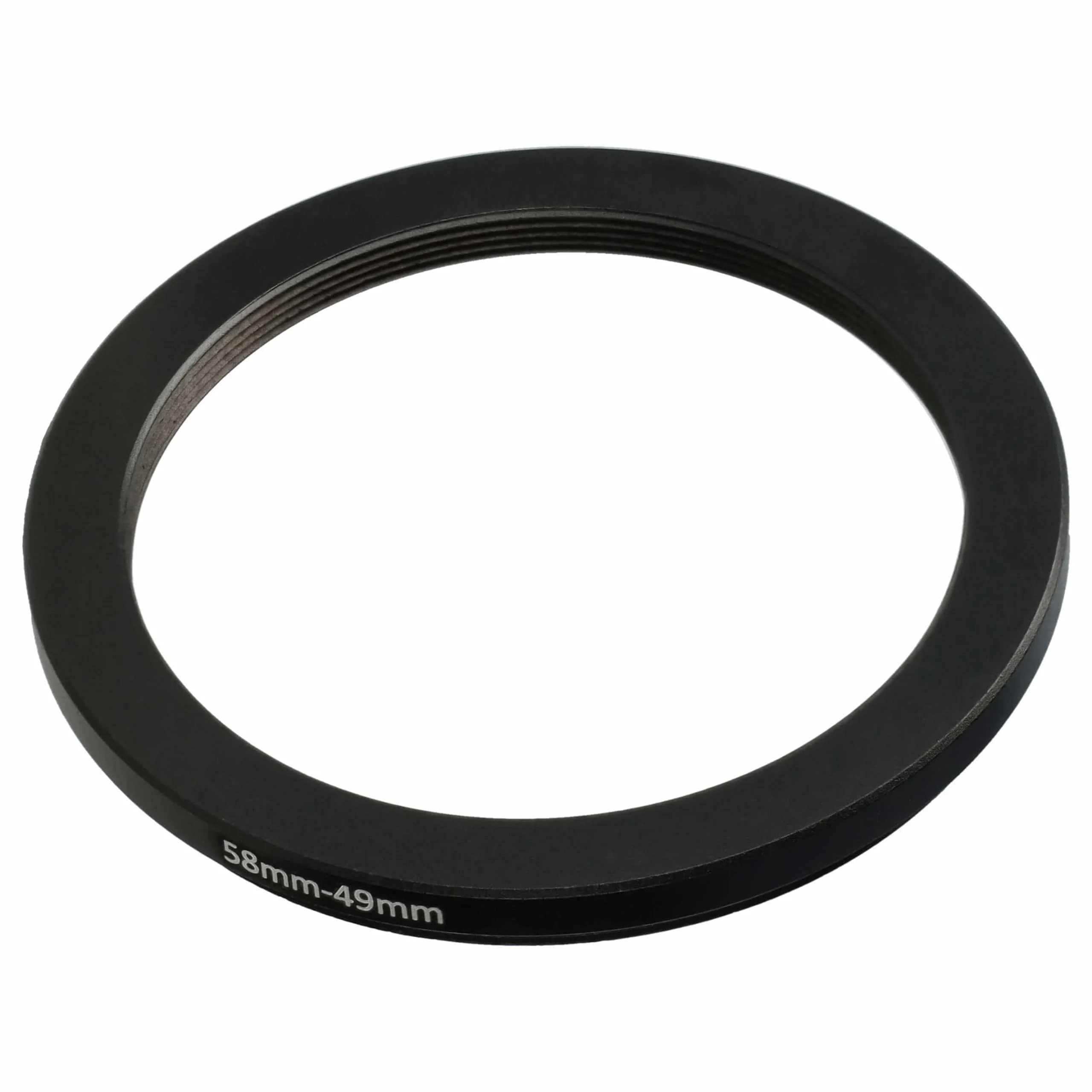 Adaptateur step-down de 58 mm vers 49 mm pour divers objectifs d'appareils photo