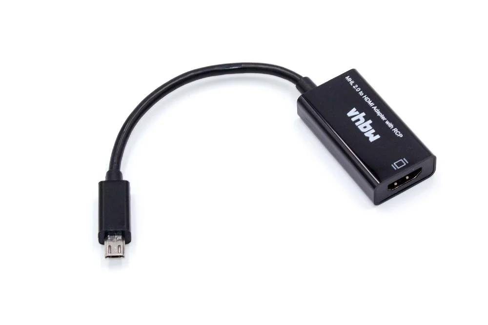 Adaptateur MHL remplace HTC AC M490 pour smartphone et tablette Sony-Ericsson - Micro-USB vers HDMI, 18cm