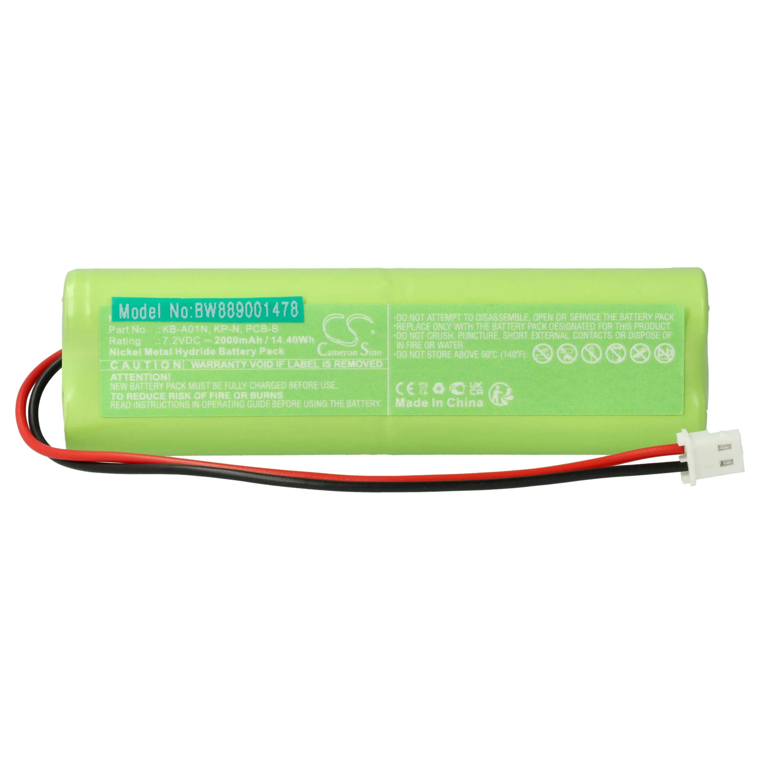 Batterie remplace Kern KB-A01N, PCB-B, KP-N balance - 2000mAh 7,2V NiMH