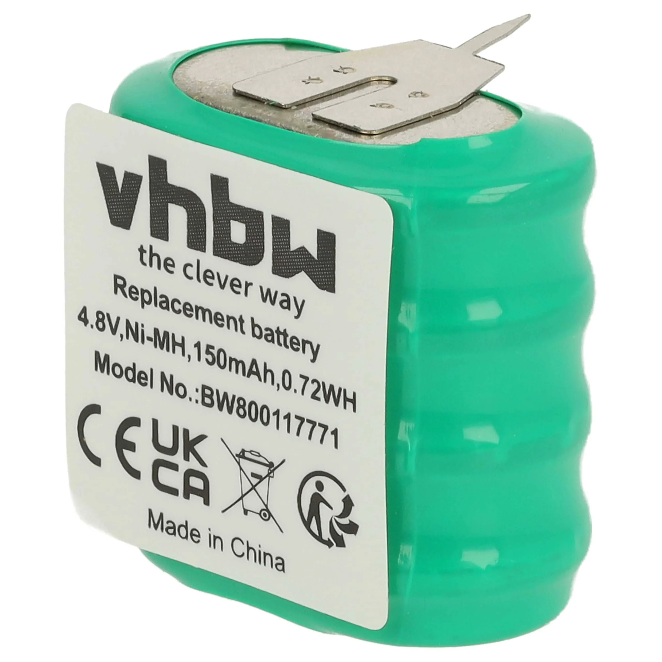Pile bouton de type 4/V150H pour le modélisme et autres - 150mAh 4,8V NiMH