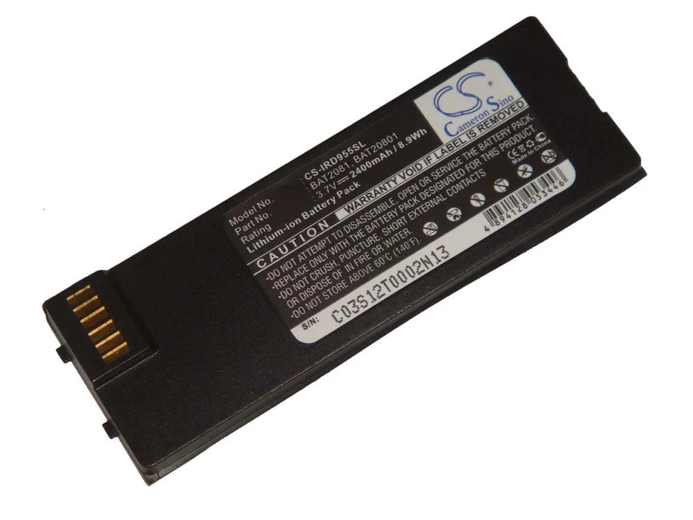 Batterie remplace Iridium BAT20801, BAT2081 téléphone portable satellite Iridium - 2400mAh 3,7V Li-ion