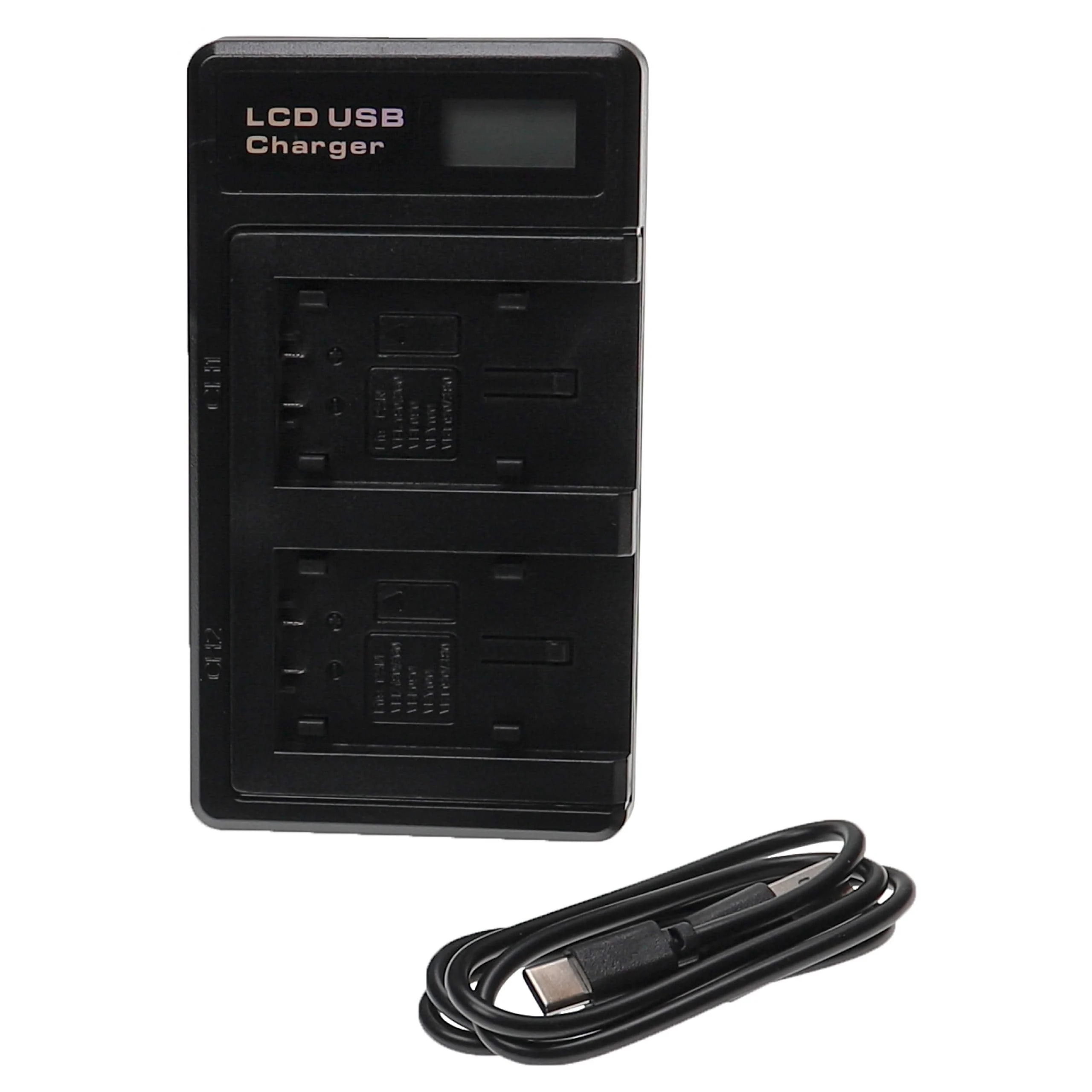 Chargeur USB-C + câble USB-C pour appareil photo Panasonic HC-V10 - 0,6 A