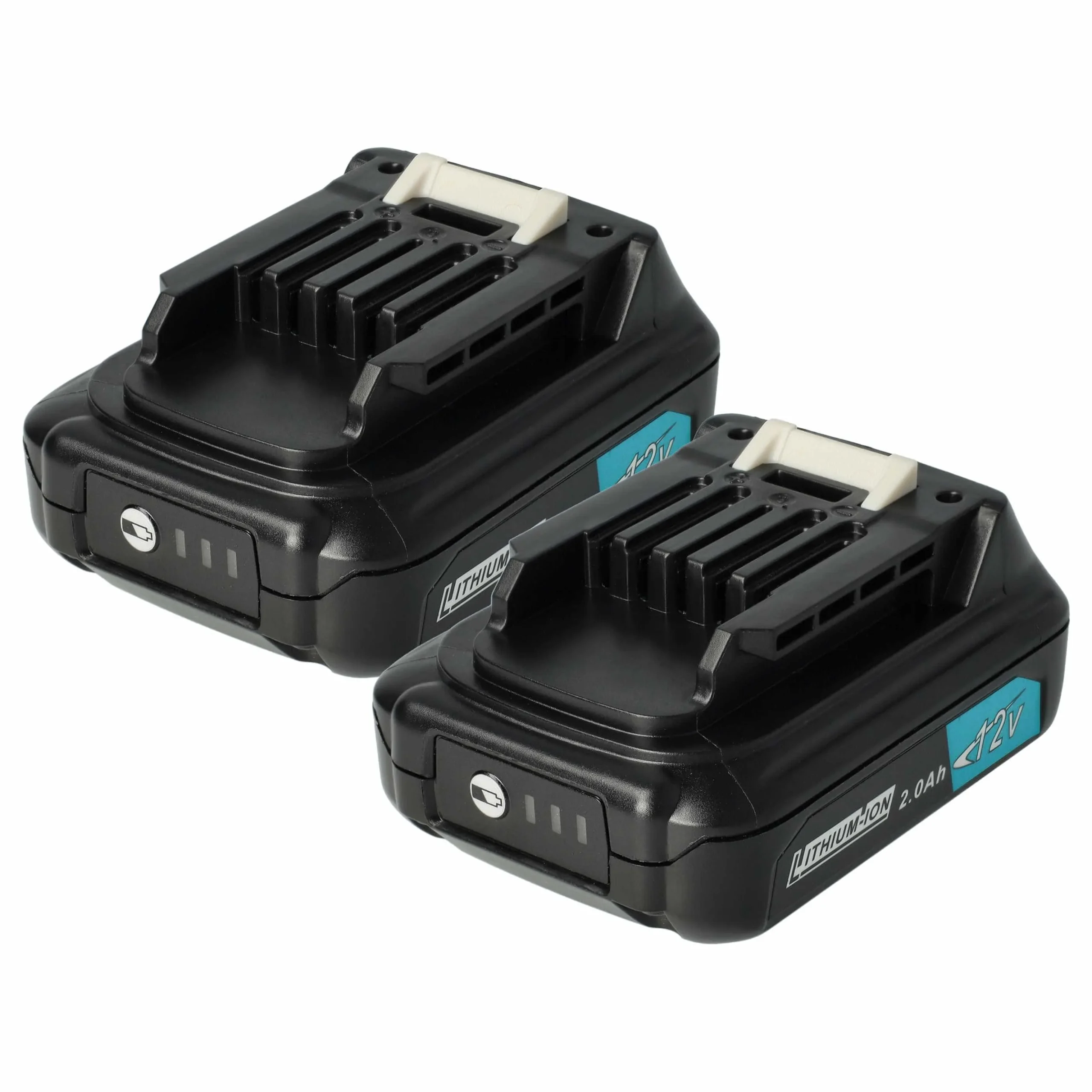 Batterie (2 pcs.) remplace Makita 197396-9, 197390-1, 197394-3 outil électrique Makita - 2Ah 12V Li-ion