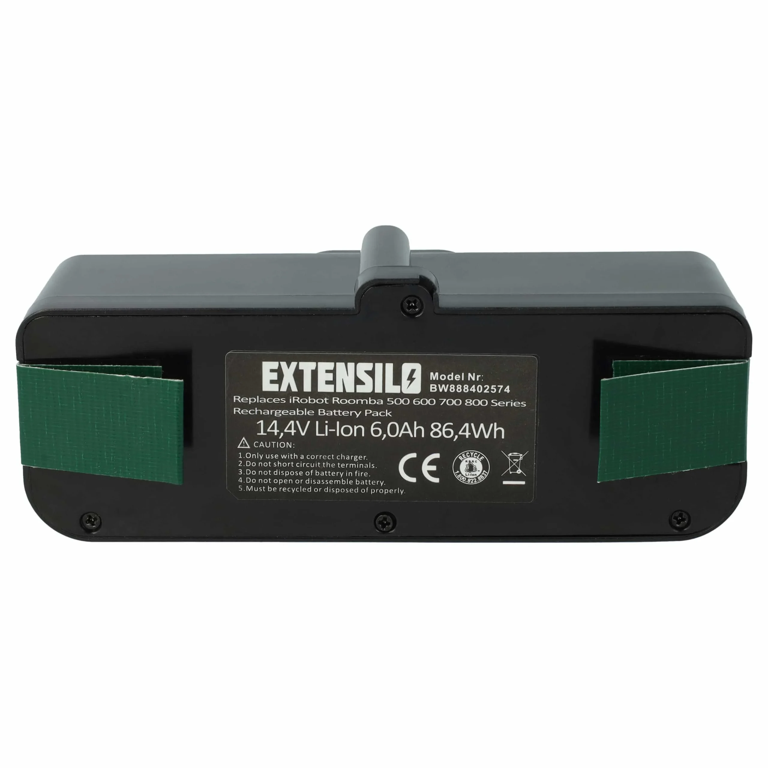 Batterie remplace iRobot 2130LI, 1800LI, 4376392, 4374392 pour robot aspirateur iRobot - 6000mAh 14,4V Li-ion