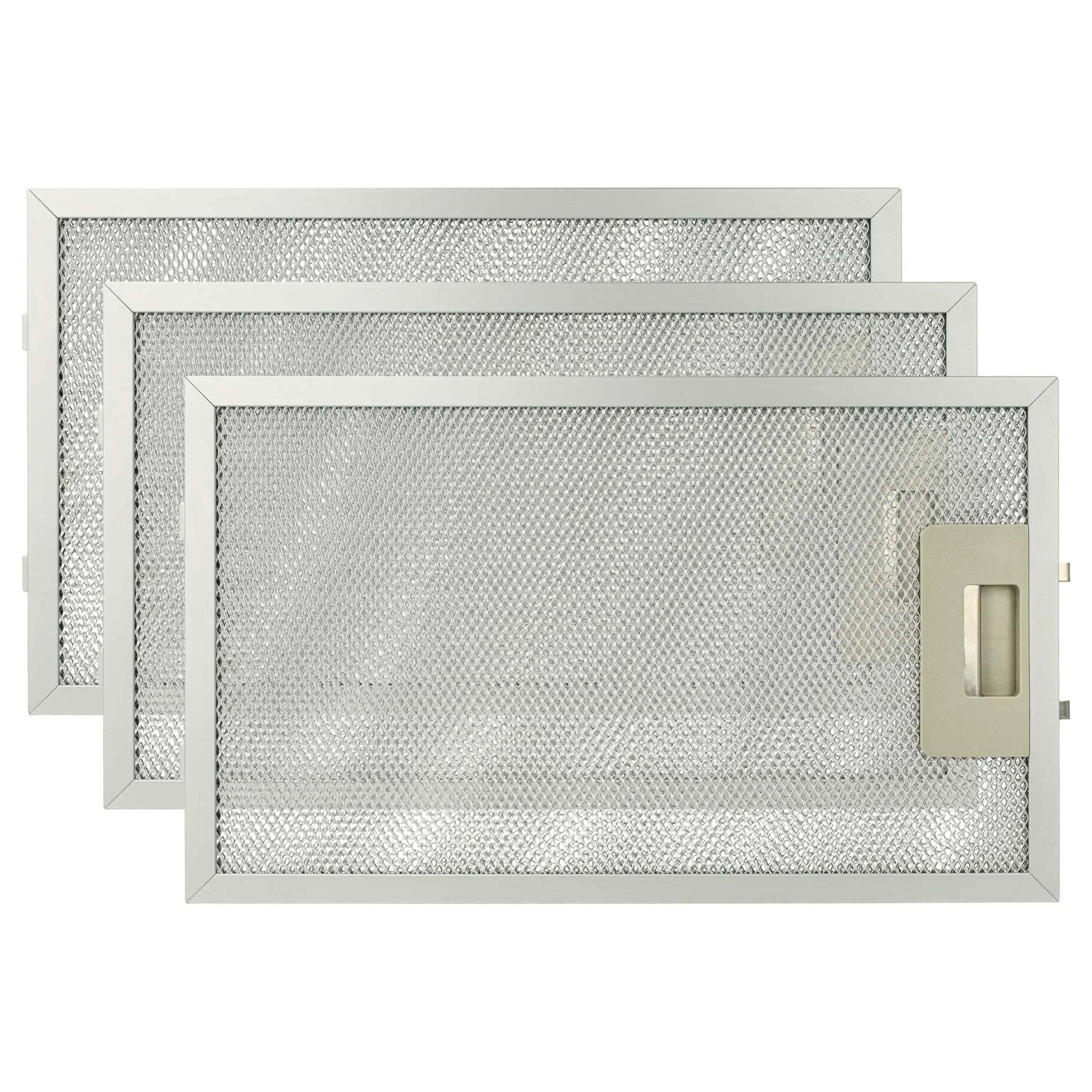 3x Filtres métal remplace AEG 50253591007, 4055101697 pour hotte aspirante - Accessoires appareils ménagers