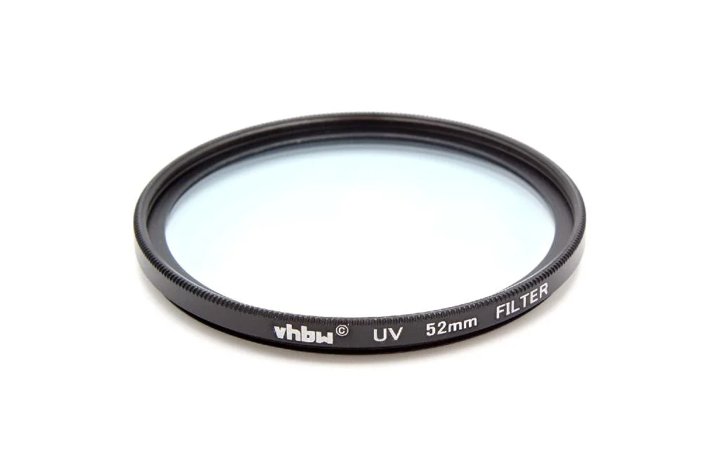 Filtre UV pour appareil photo et objectif de diamètre 52 mm - Filtre de protection