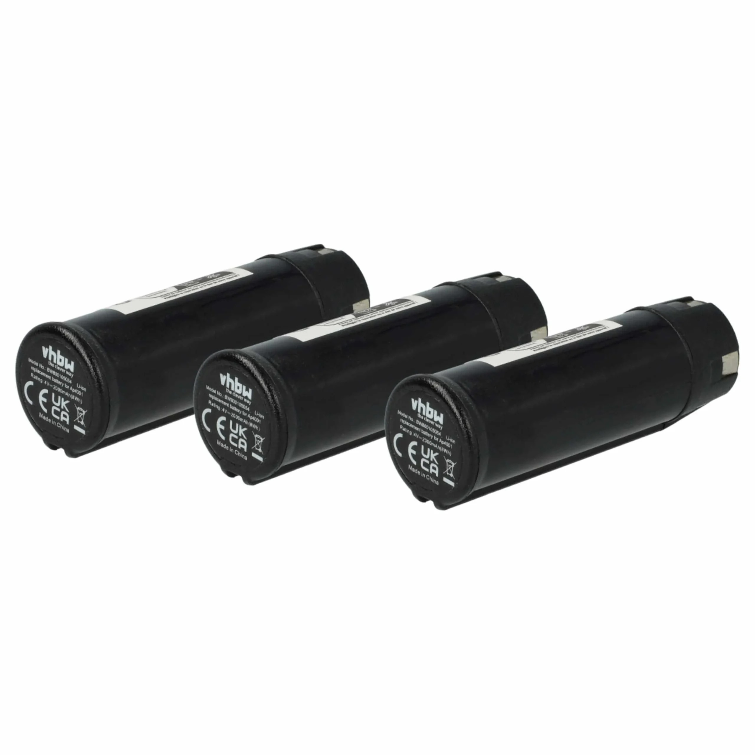 Batterie (3 pcs.) remplace Ryobi AP4001 outil électrique Ryobi - 2Ah 4V Li-ion