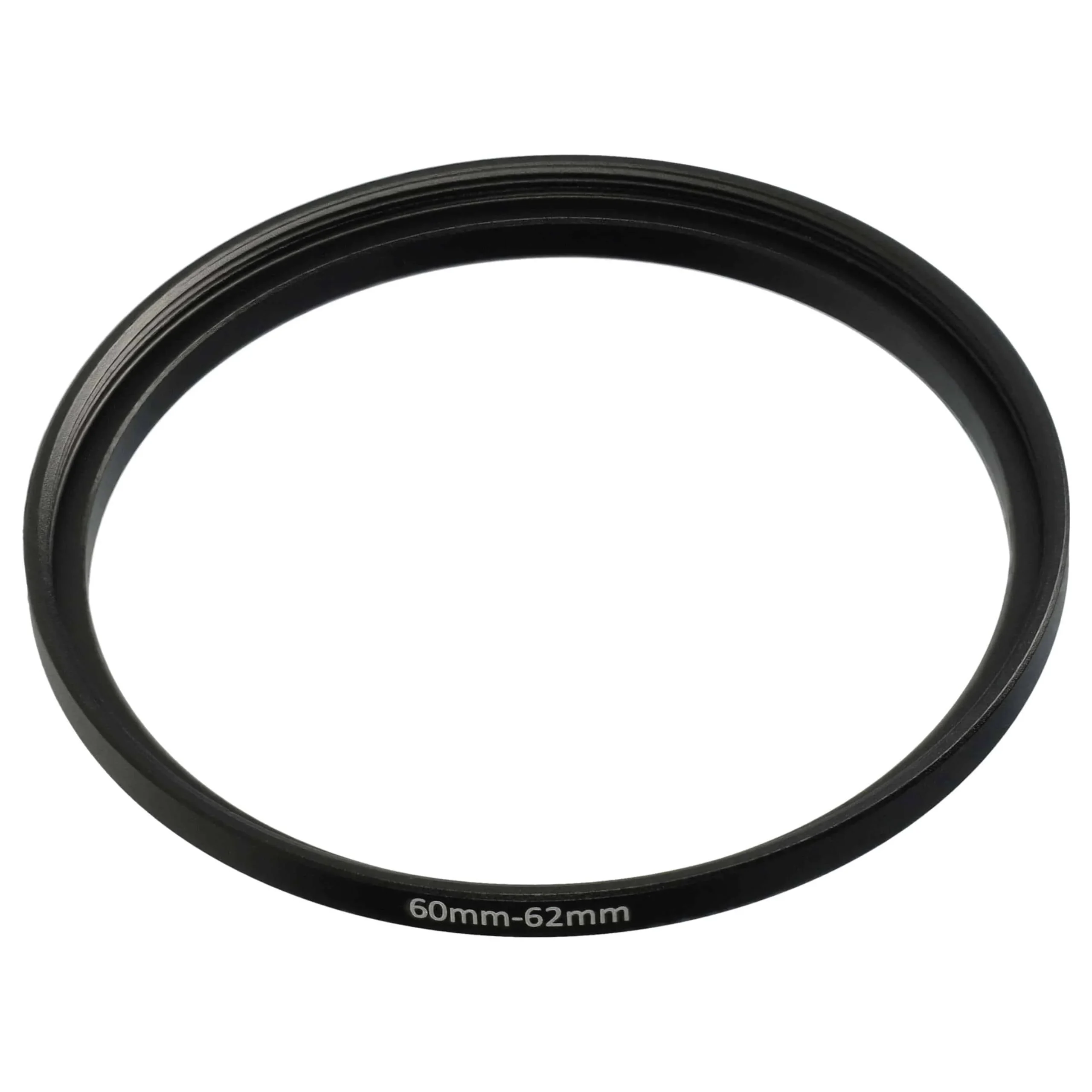 Bague Step-up 60 mm vers 62 mm pour divers objectifs d'appareil photo - Adaptateur filtre