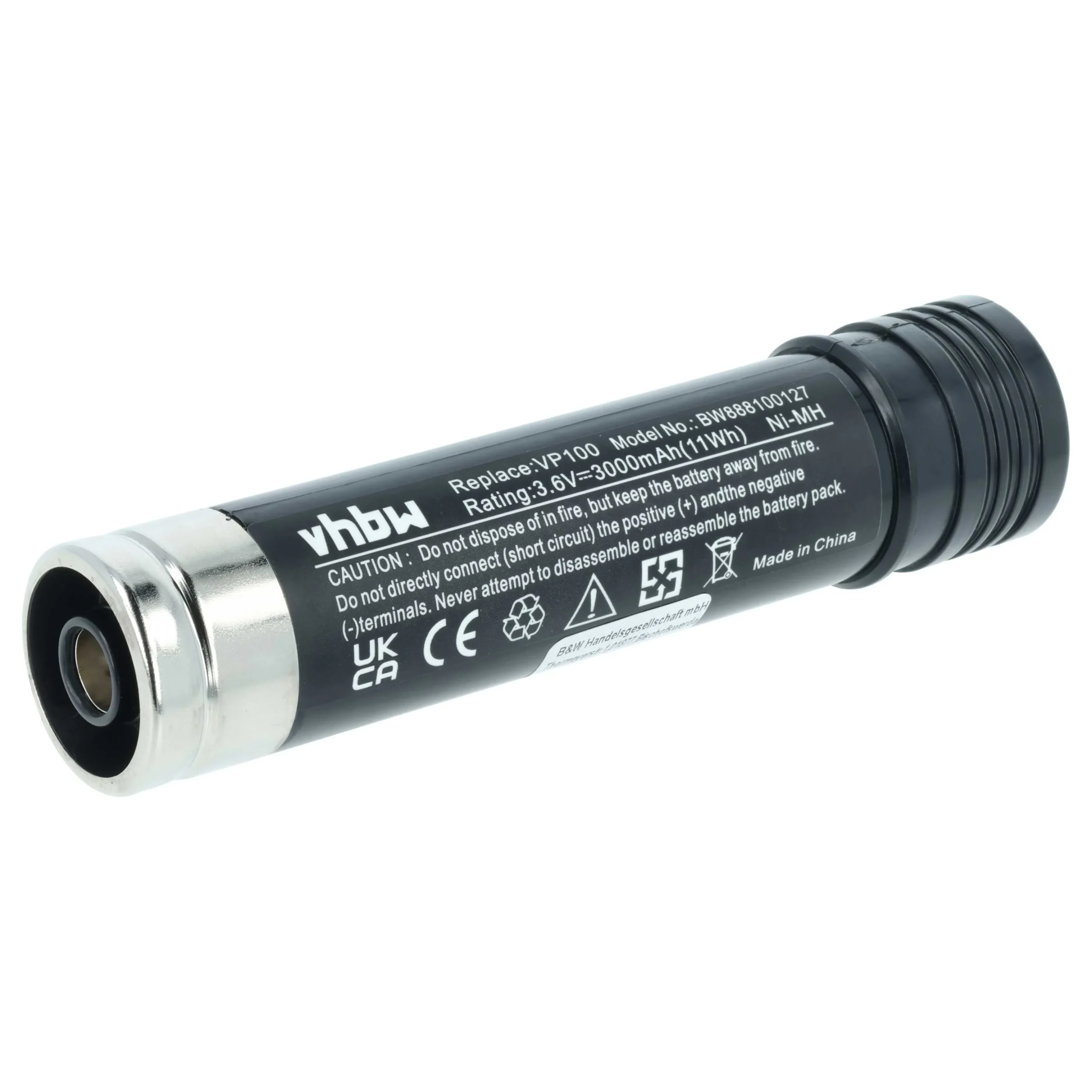 Batterie remplace Black & Decker 151995-02, 1519950-3 outil électrique Hetronic - 3000mAh 3,6V NiMH