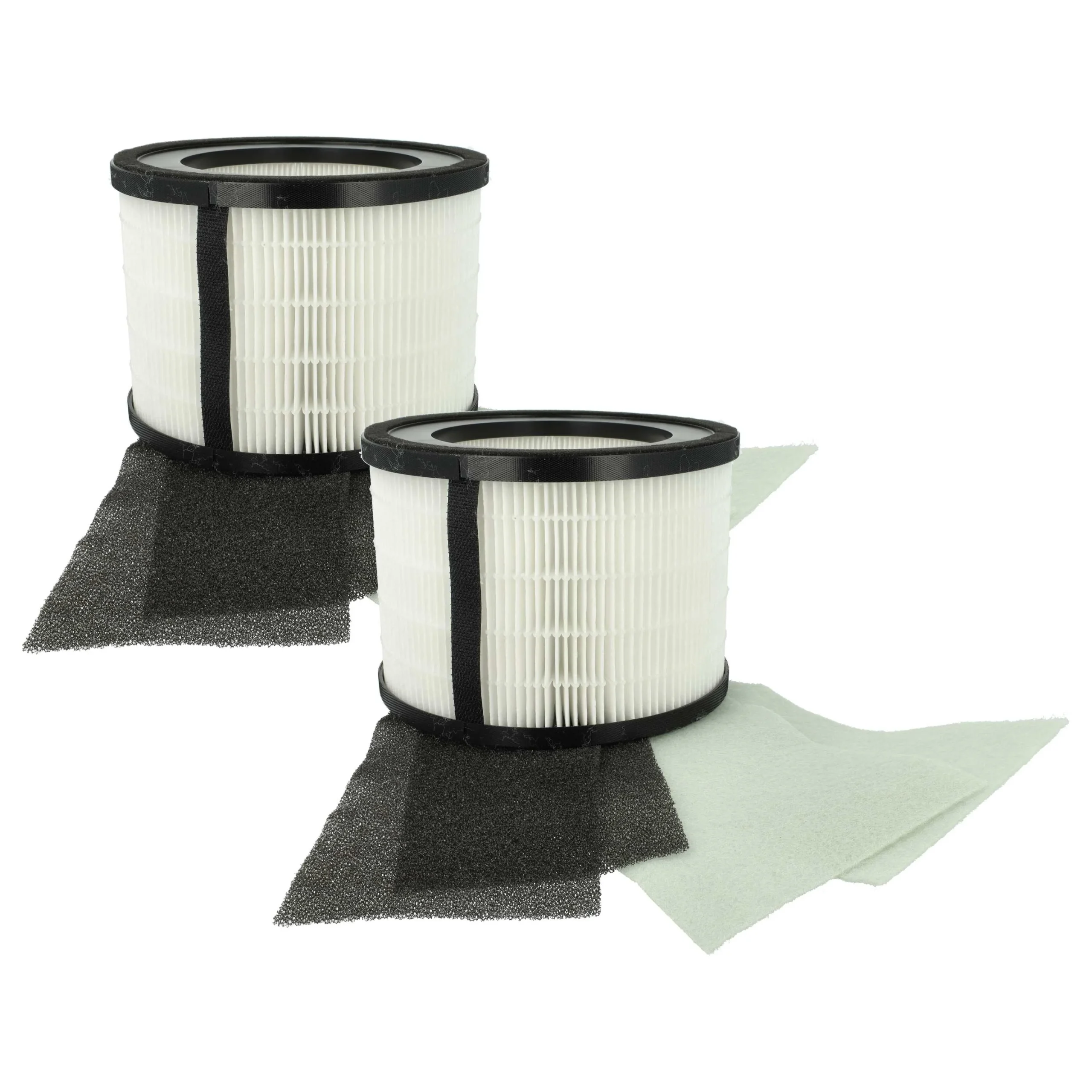 2x Filtre remplace Leitz 2415142, 2415107 pour purificateur Leitz- préfiltre + HEPA + charbon actif