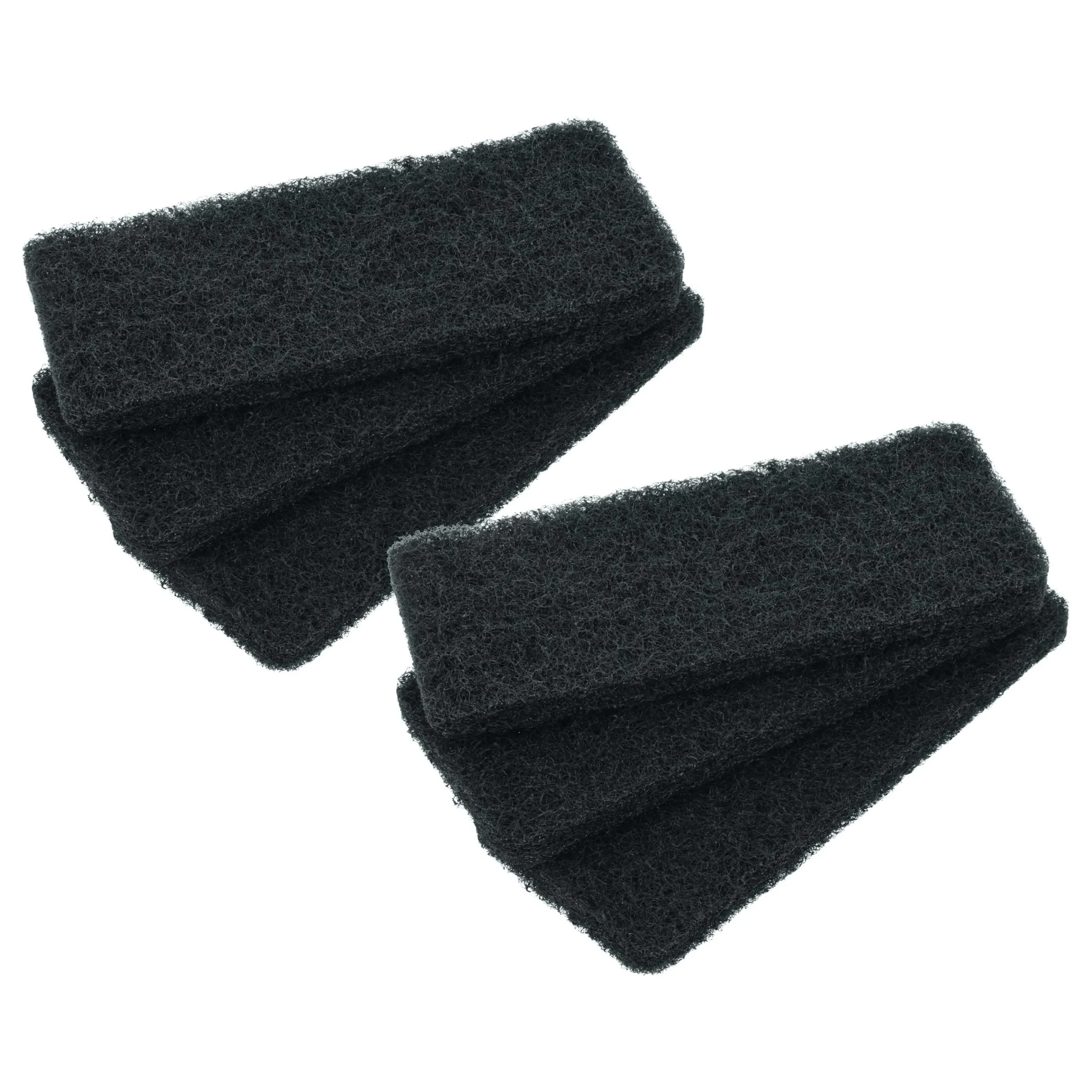 6x Filtre à charbon actif remplace Rotho 6397208080 pour poubelle, compost Rotho - 15,9 x 6,9 x 4 cm
