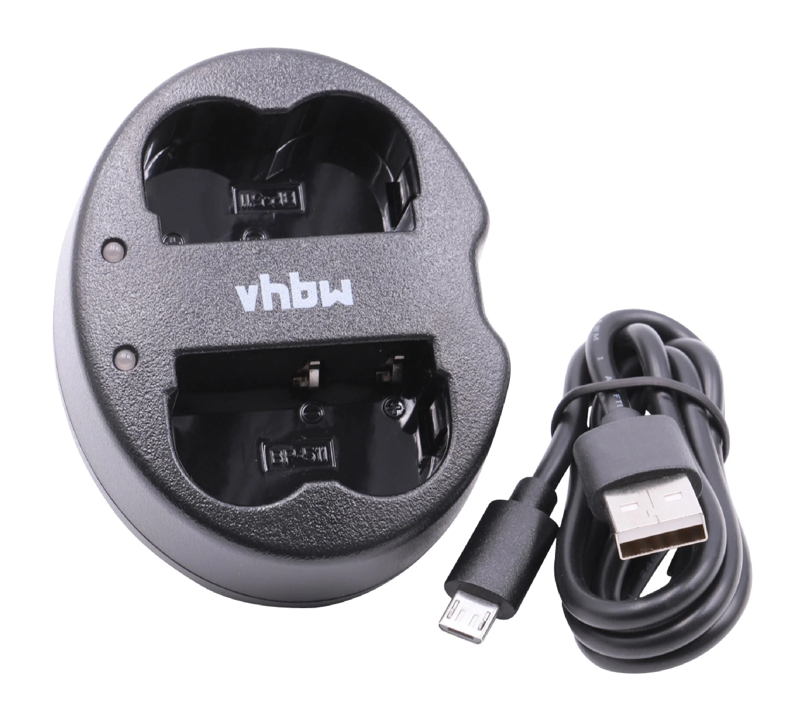 Chargeur Micro-USB + câble Micro-USB pour appareil photo Canon PowerShot MV30