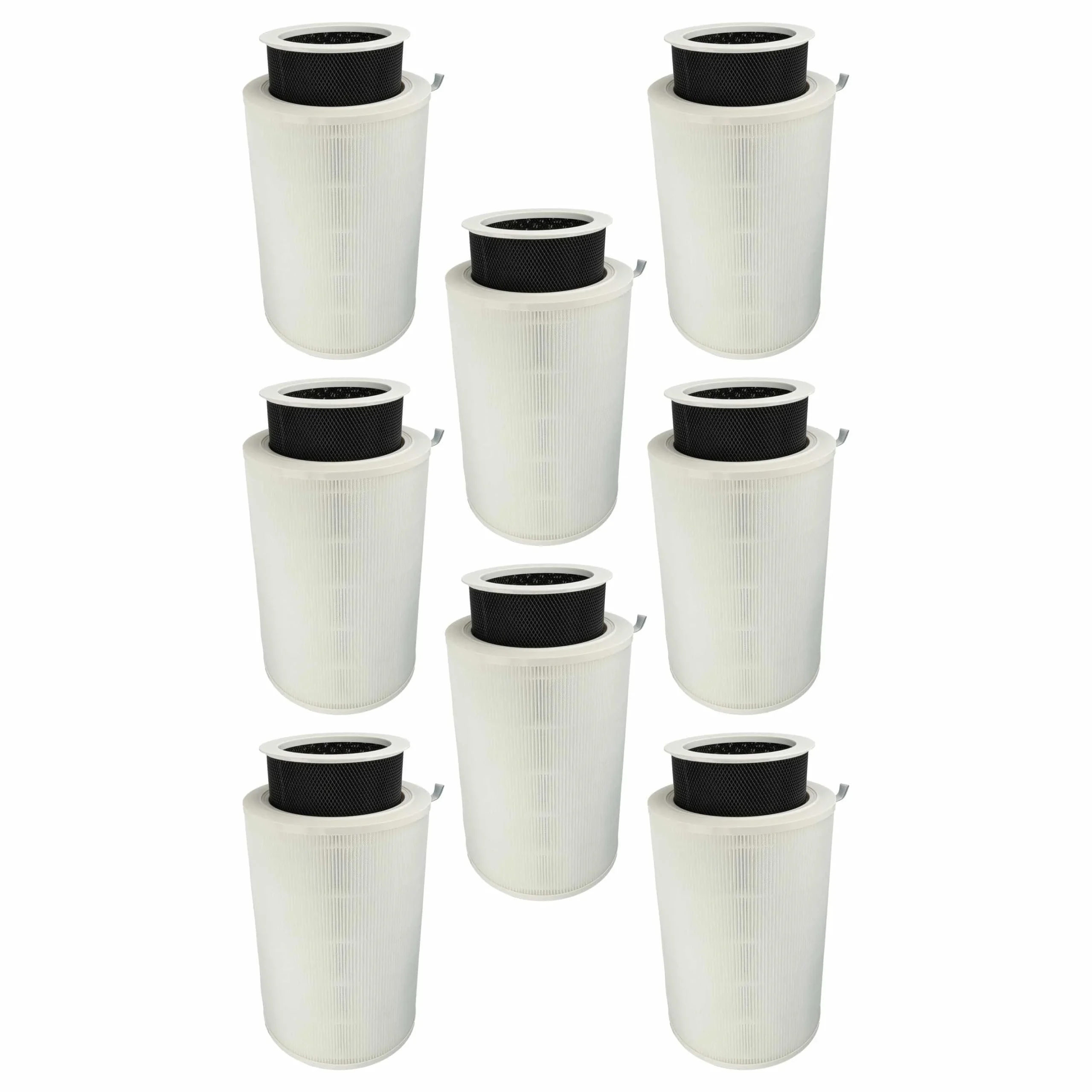 8x Filtre remplace Trebs 15679093 pour purificateur Xiaomi- préfiltre + HEPA + charbon actif