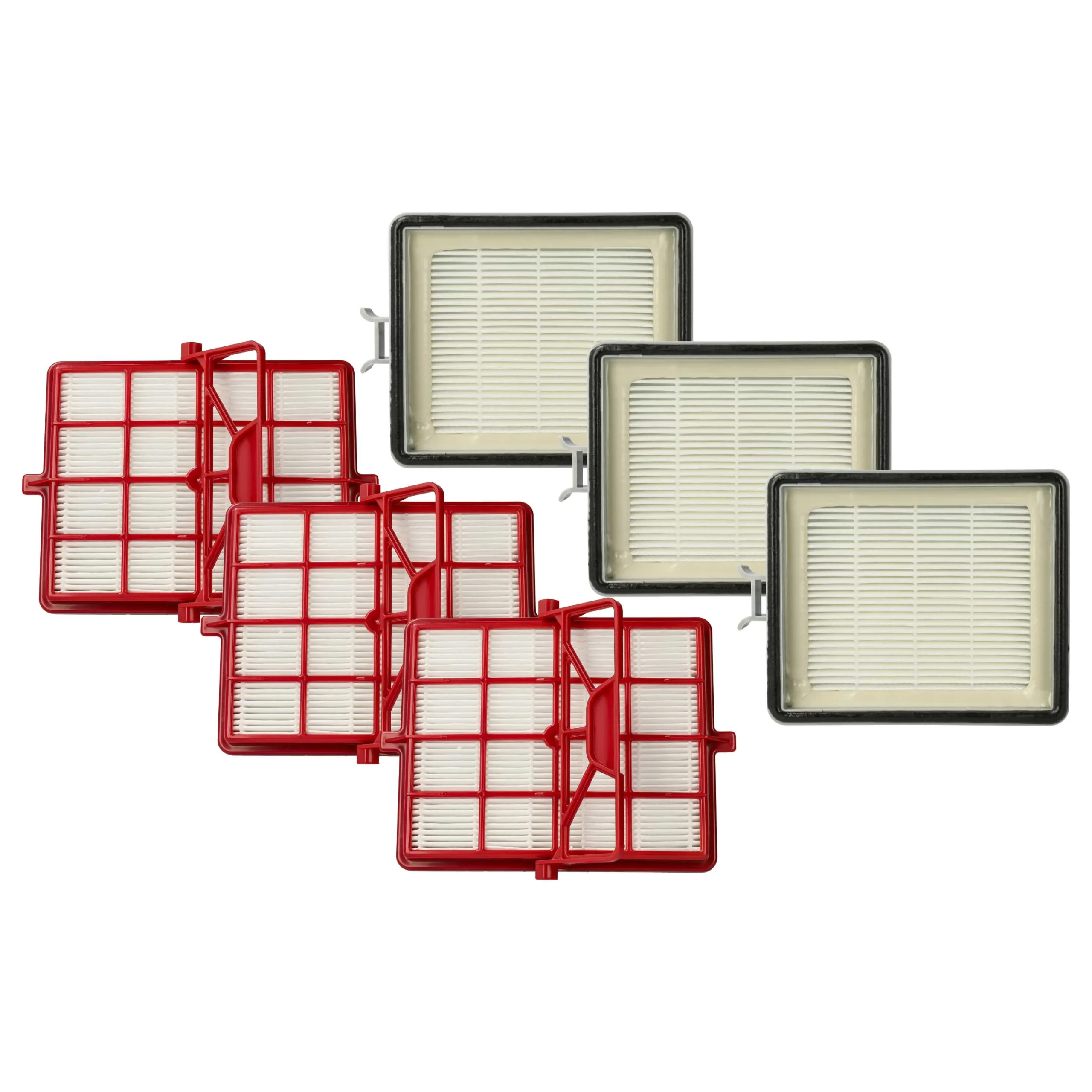 6x Filtres remplace Lux 111000160, 11548202 pour aspirateur Lux - Accessoires pour aspirateur