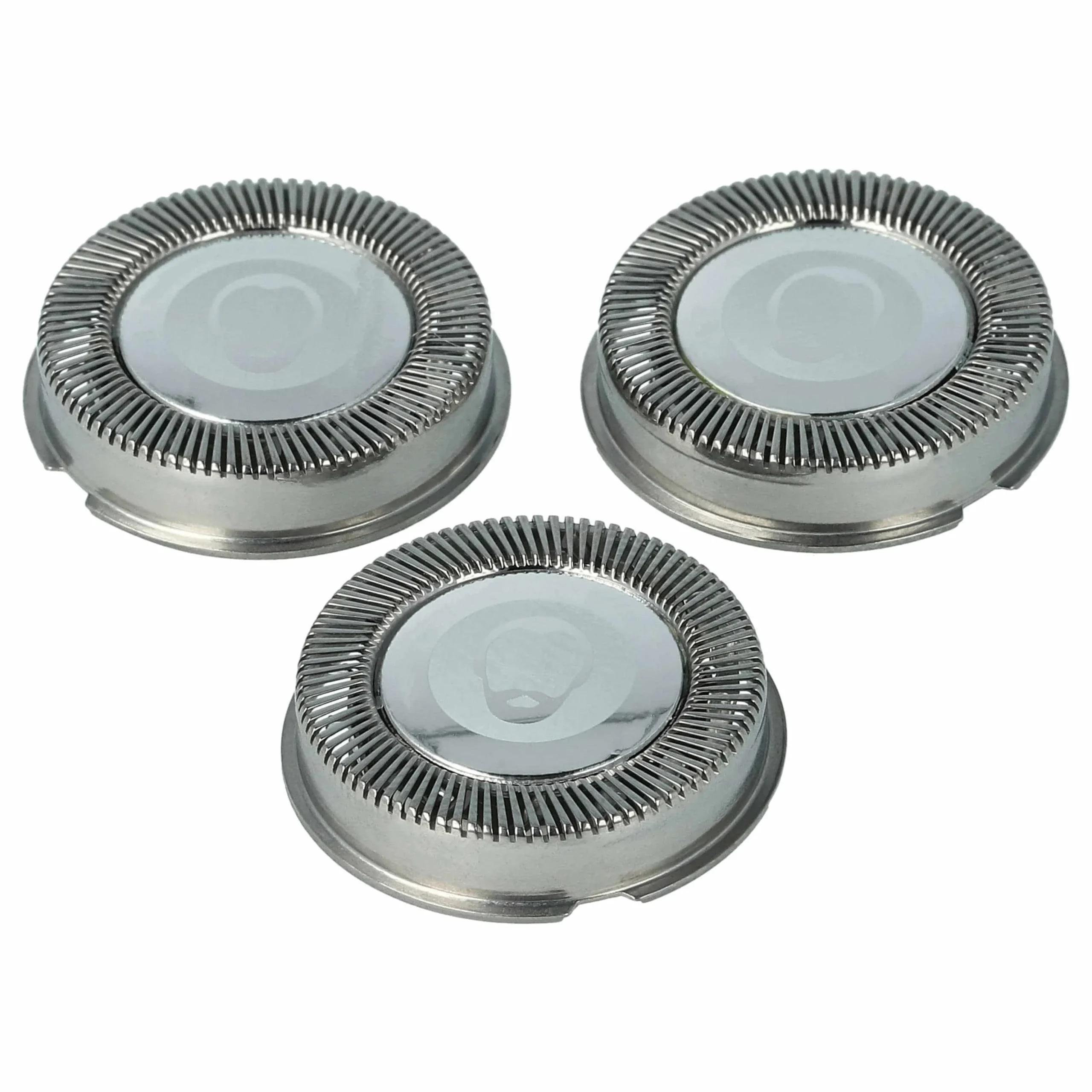 3x Têtes de rasoir remplace Philips HP1917, HQ2 pour rasoir électrique Philips - argenté