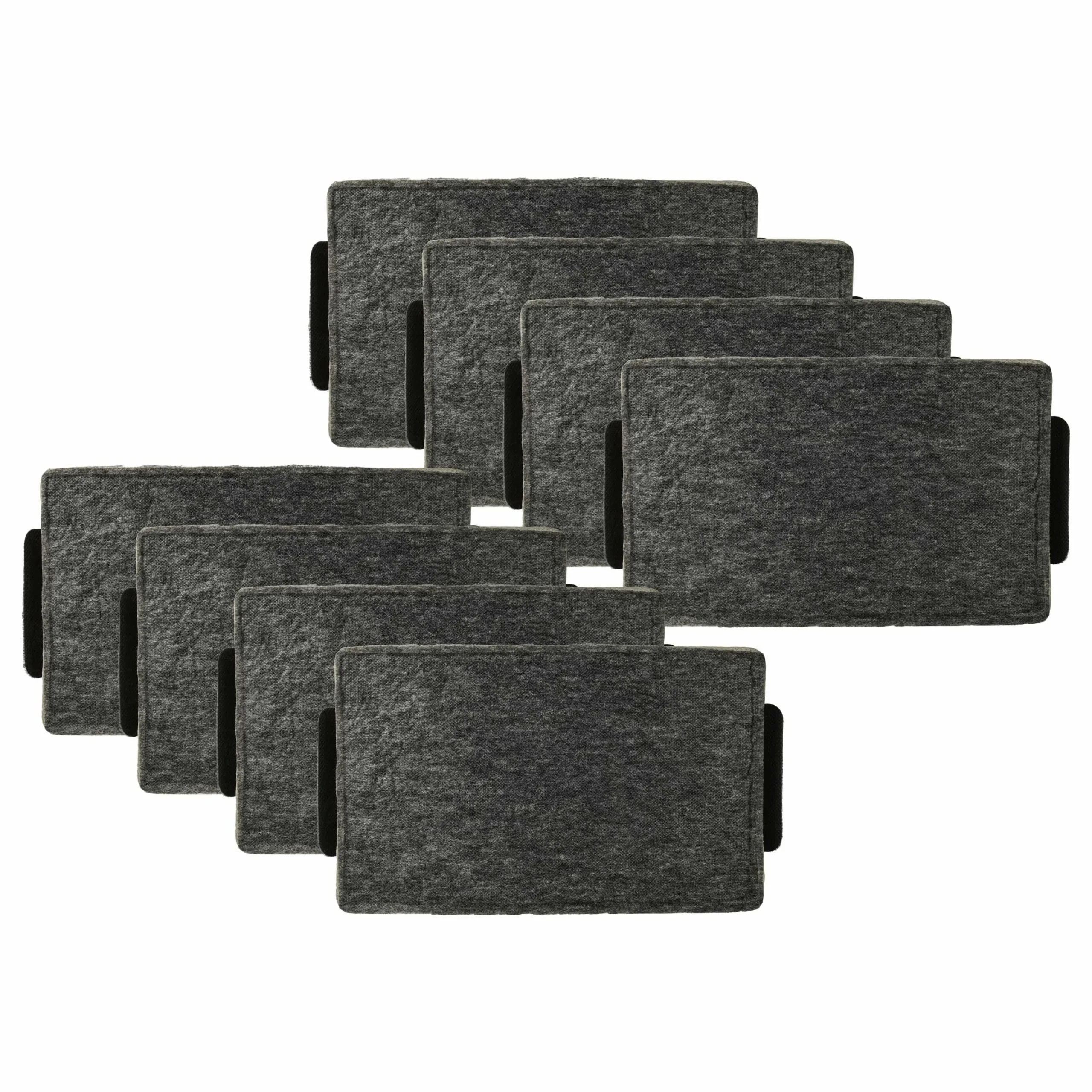 8x Filtres à charbon actif remplace Miele FWKM-1423, 9231860, DKF-19, DKF19-1, 4002515094815 pour hotte Miele