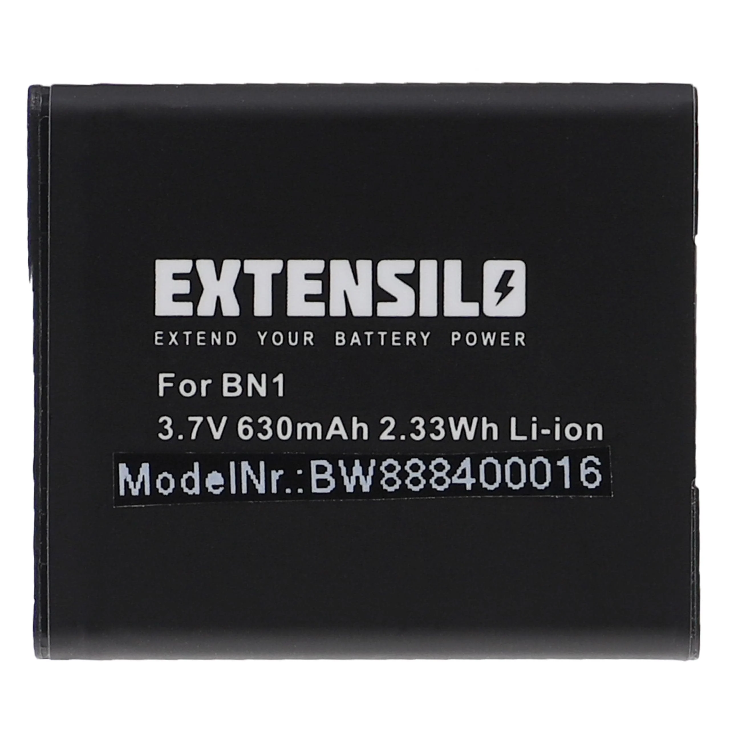 Batterie remplace Sony NP-BN1 pour appareil photo Sony- 630mAh 3,7V Li-ion