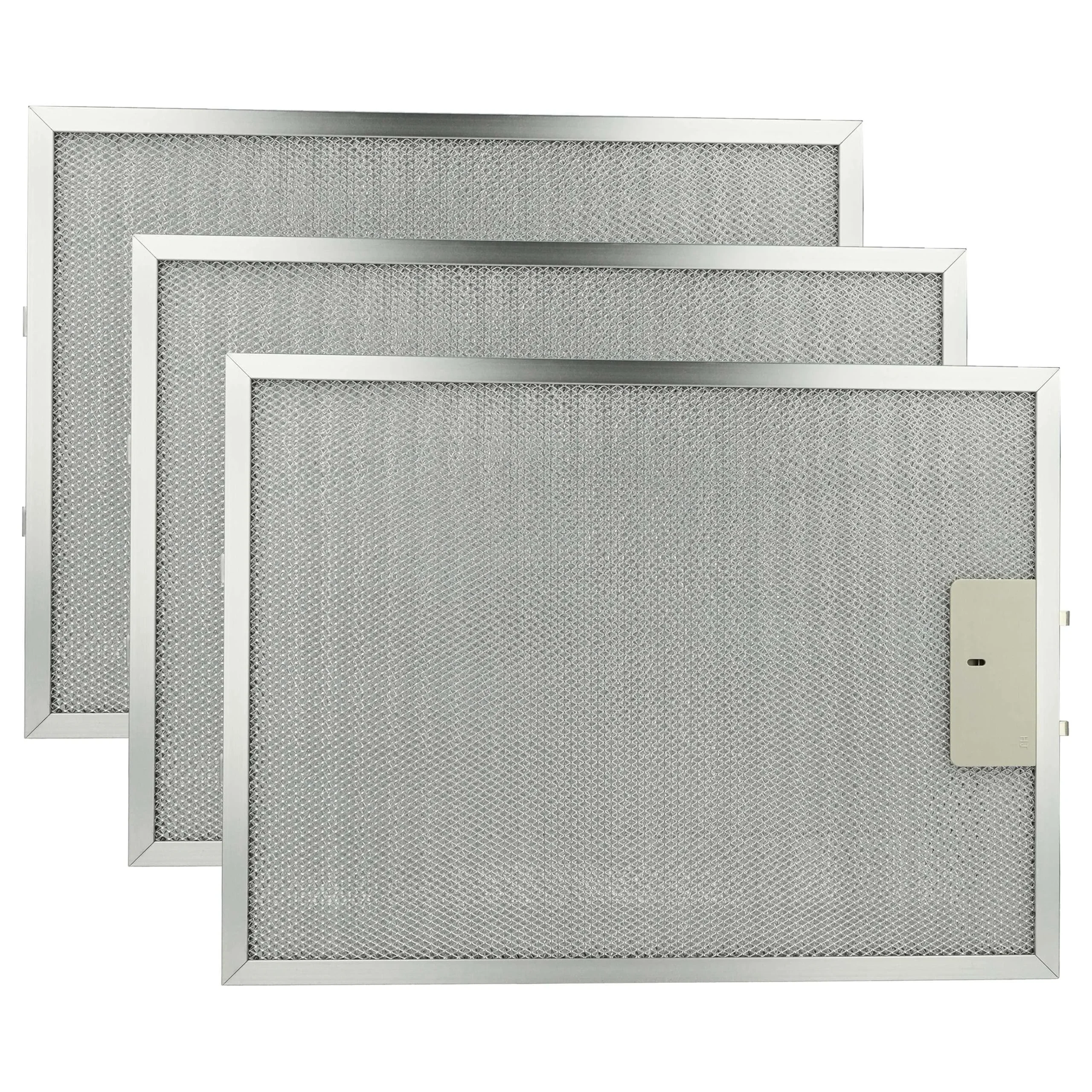3x Filtres métal remplace AEG 4055107017, 50273708003 pour hotte aspirante - Accessoires appareils ménagers